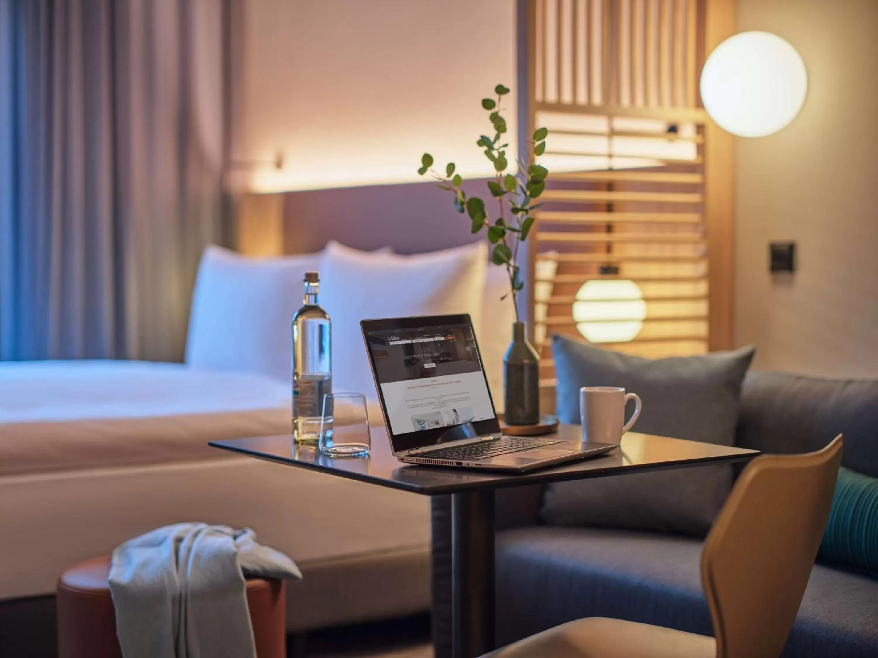 Bedroom, Bed in Adina Apartment Hotel Wiesbaden