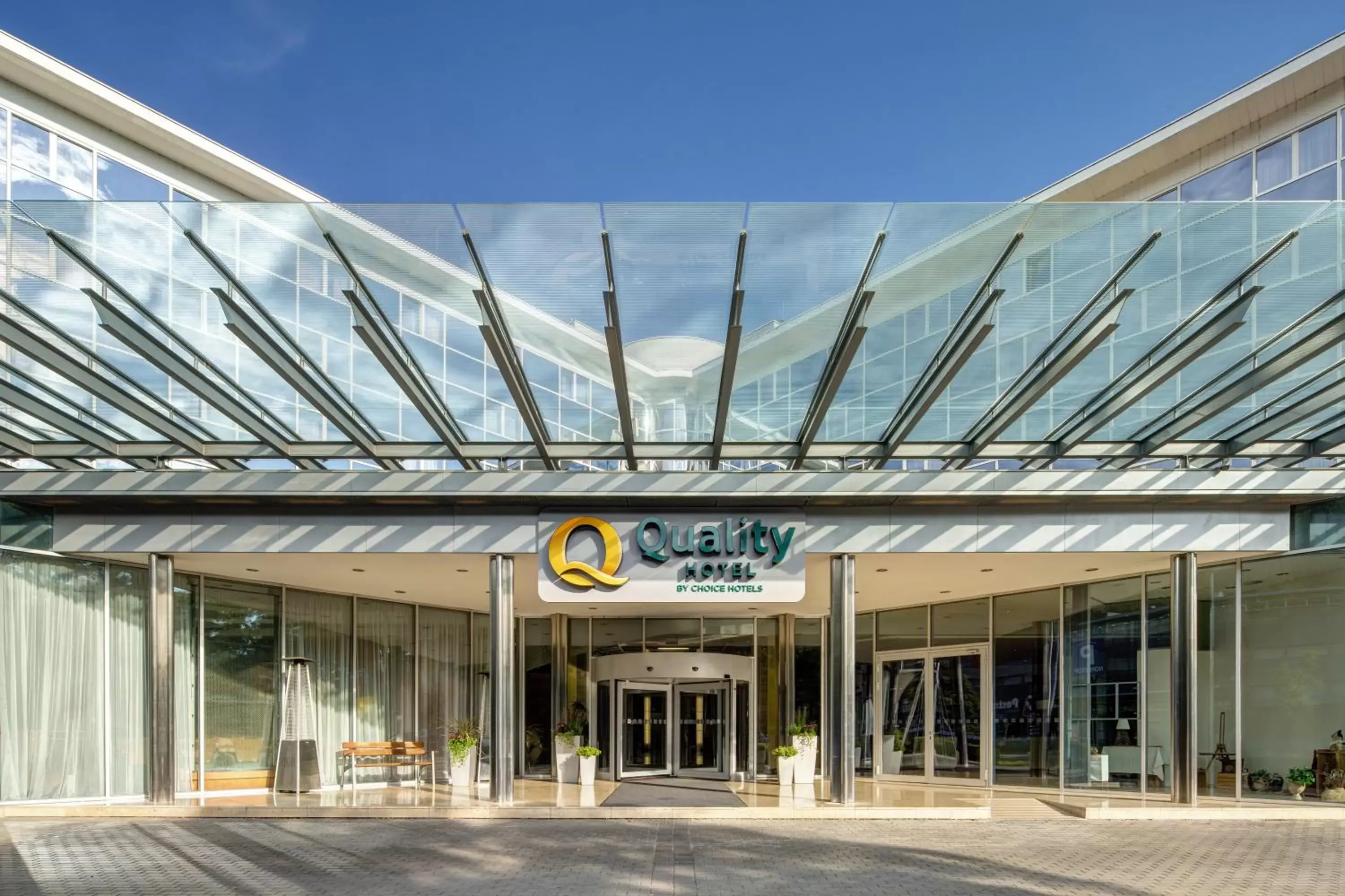 Facade/entrance in Quality Hotel Brno Exhibition Centre