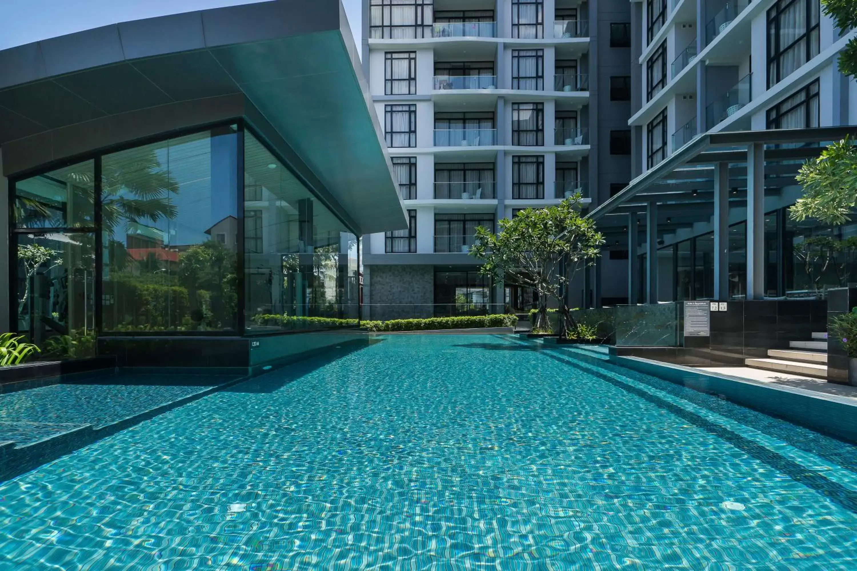 Swimming Pool in Arden Hotel and Residence by At Mind