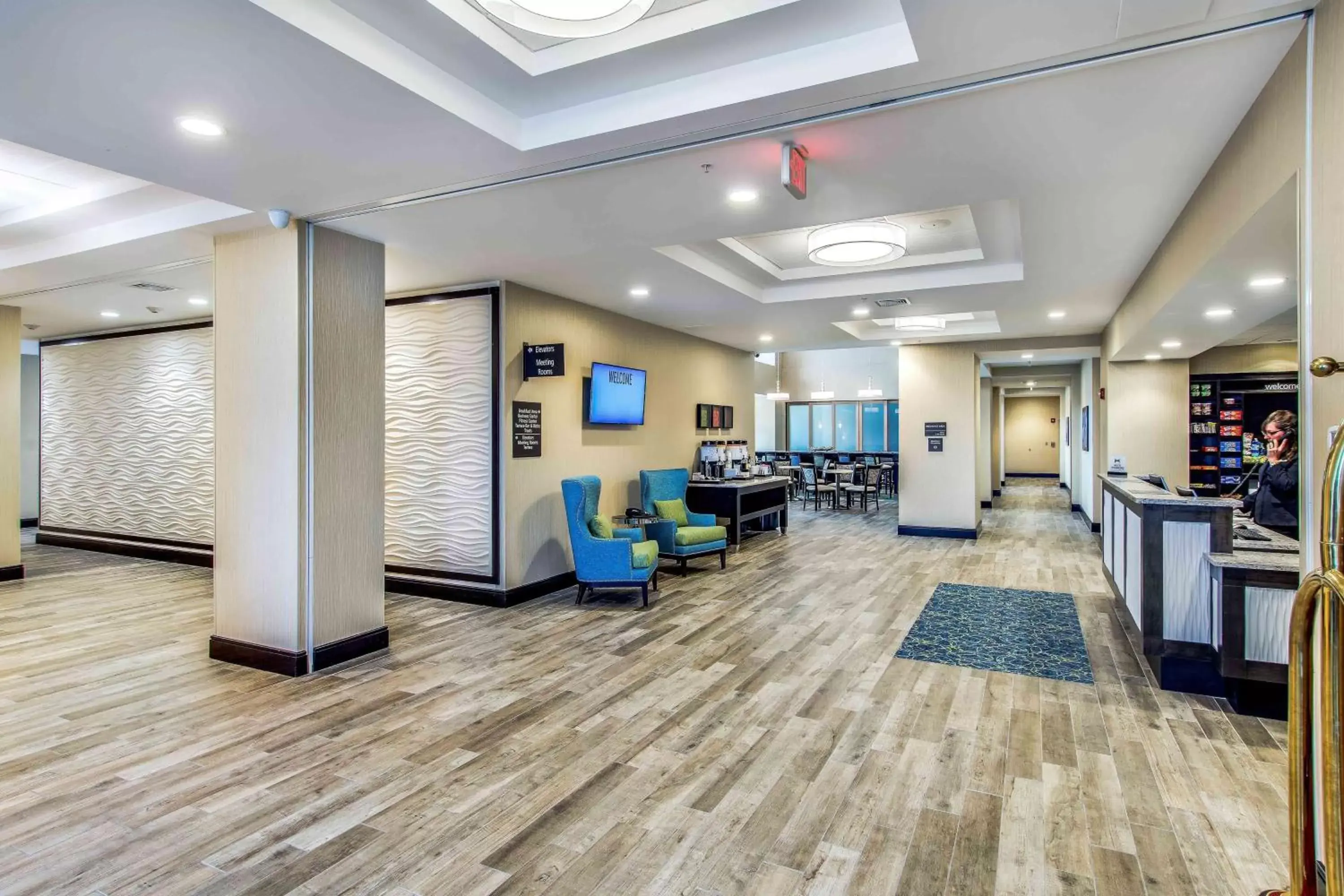 Lobby or reception in Hampton Inn and Suites Clearwater Beach