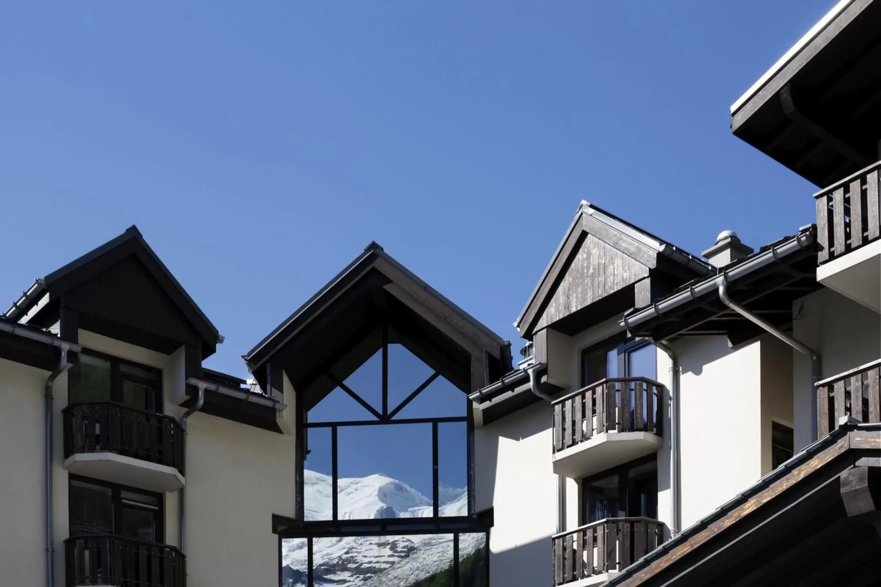 Property building in Hôtel Le Refuge des Aiglons