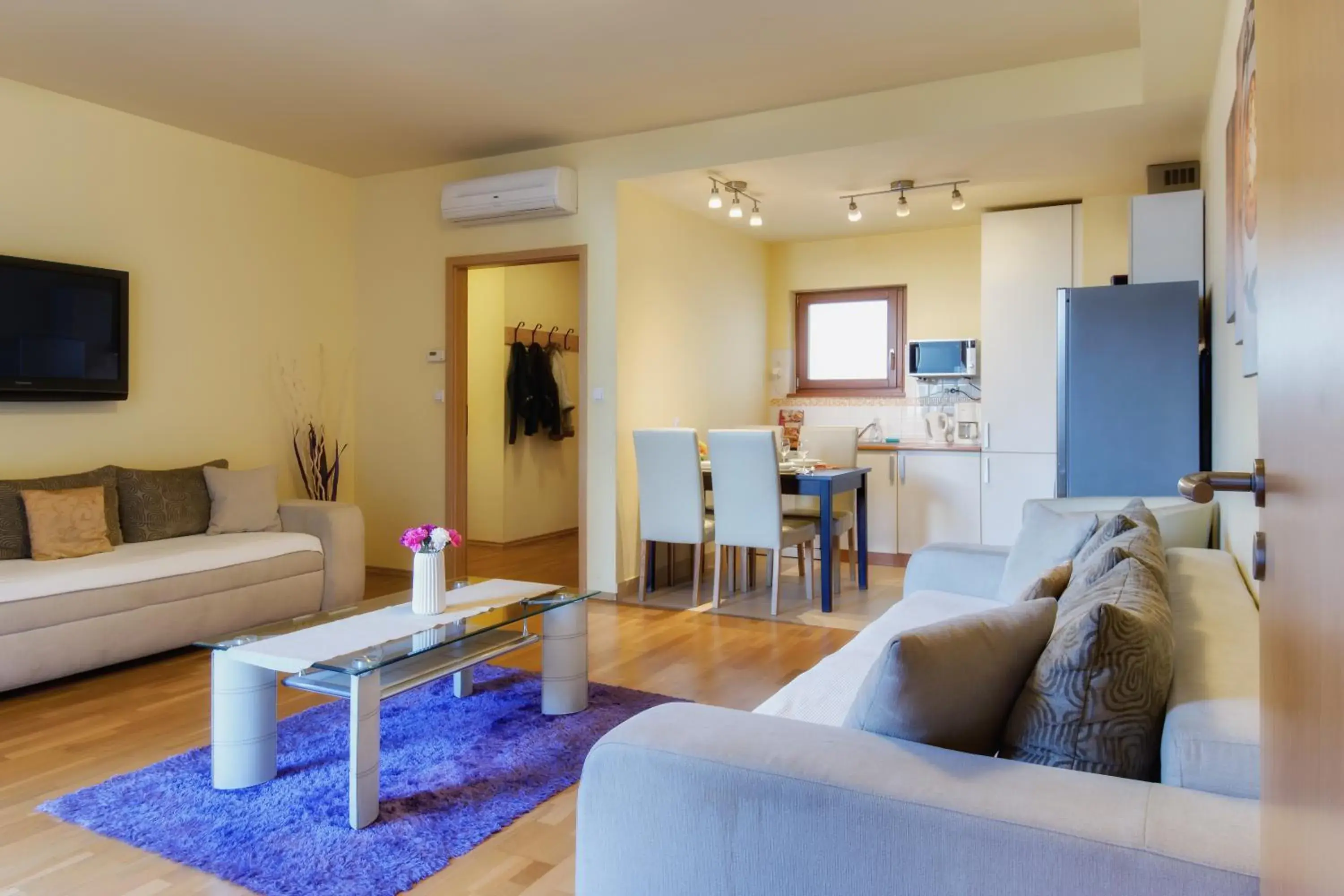 Living room in Trendy Deluxe Apartments Living room in Trendy Deluxe Apartments