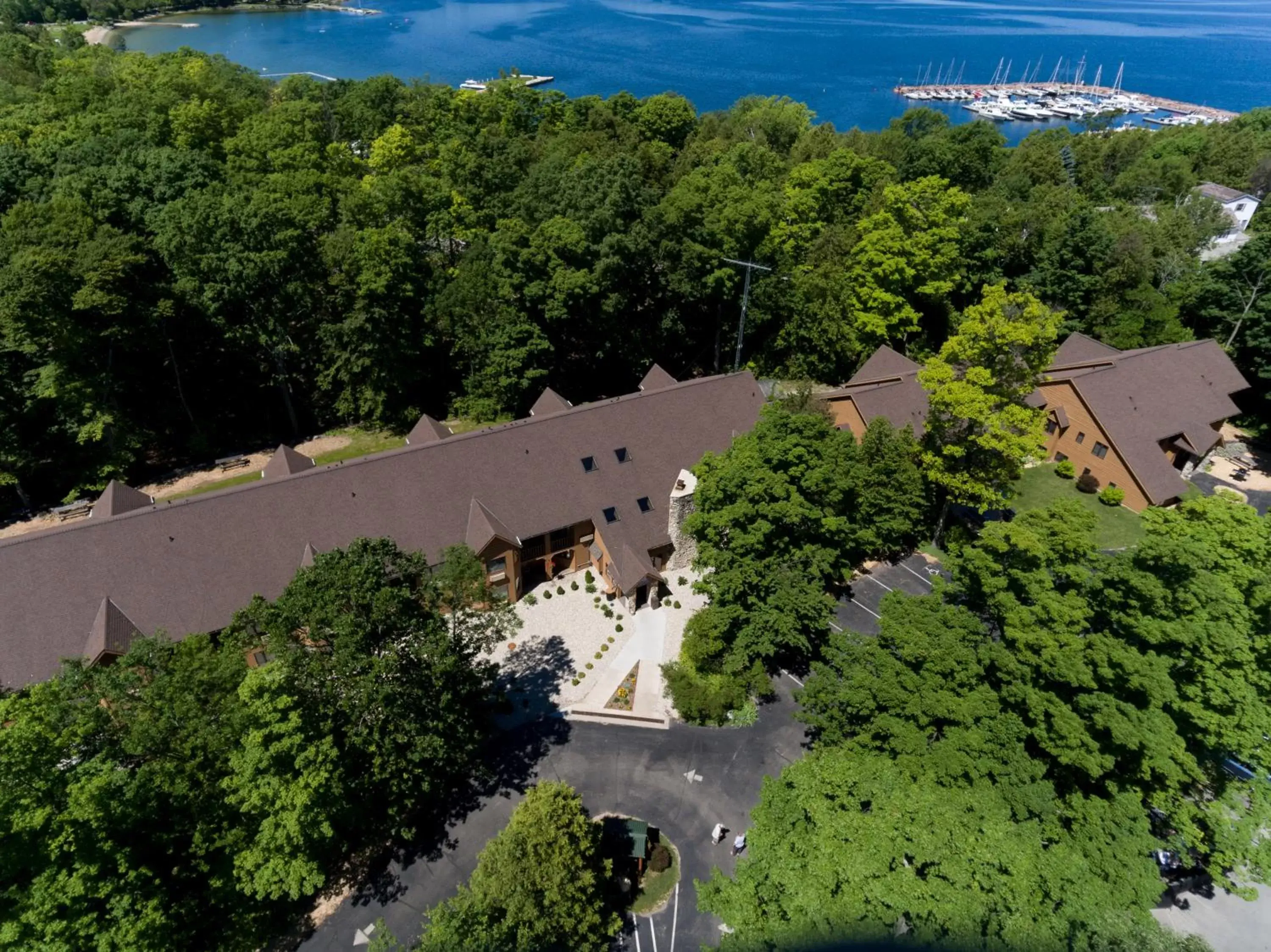 Property building, Bird's-eye View in The Landing Resort