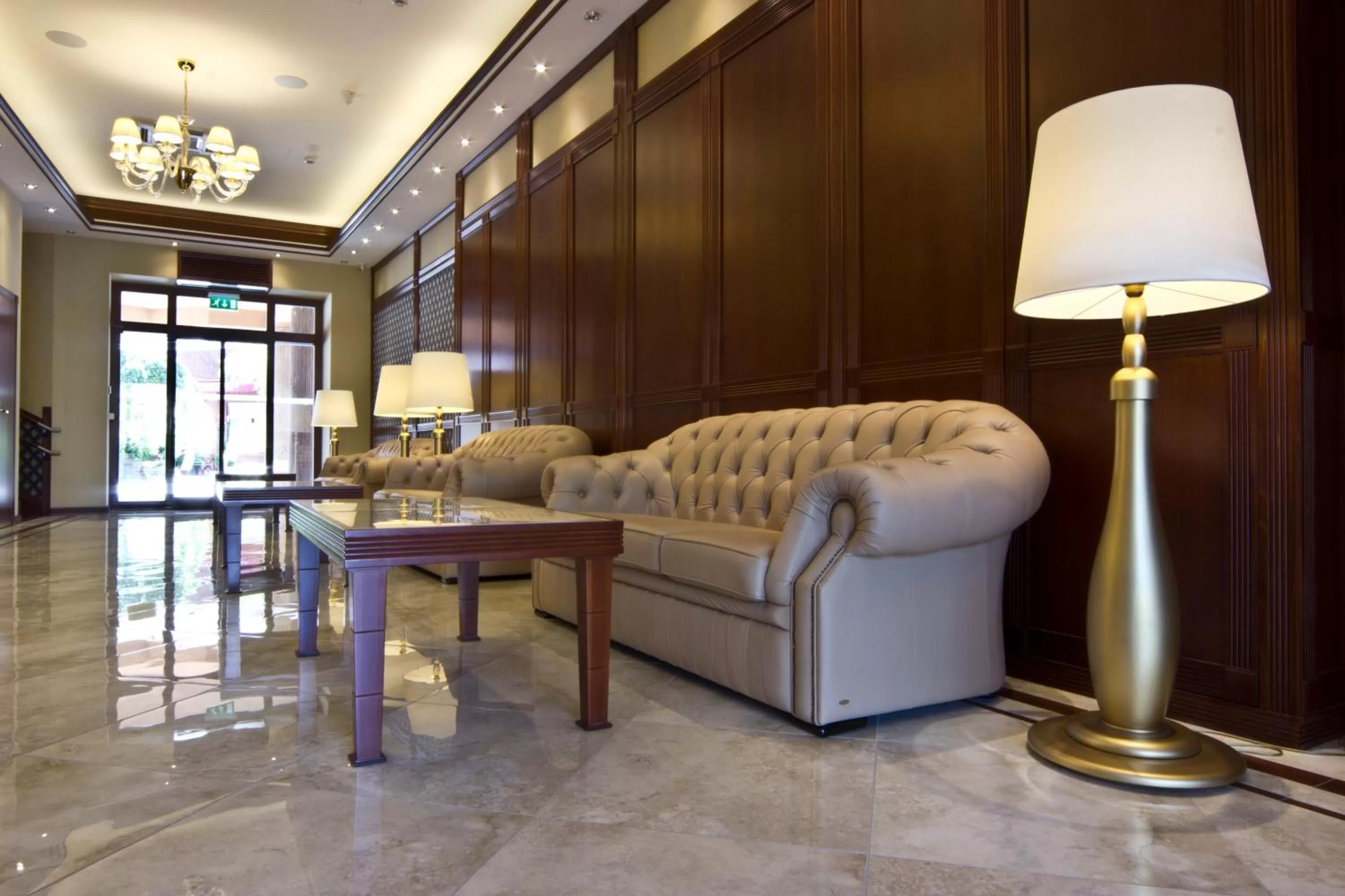 Lobby or reception in Centrum Hotel