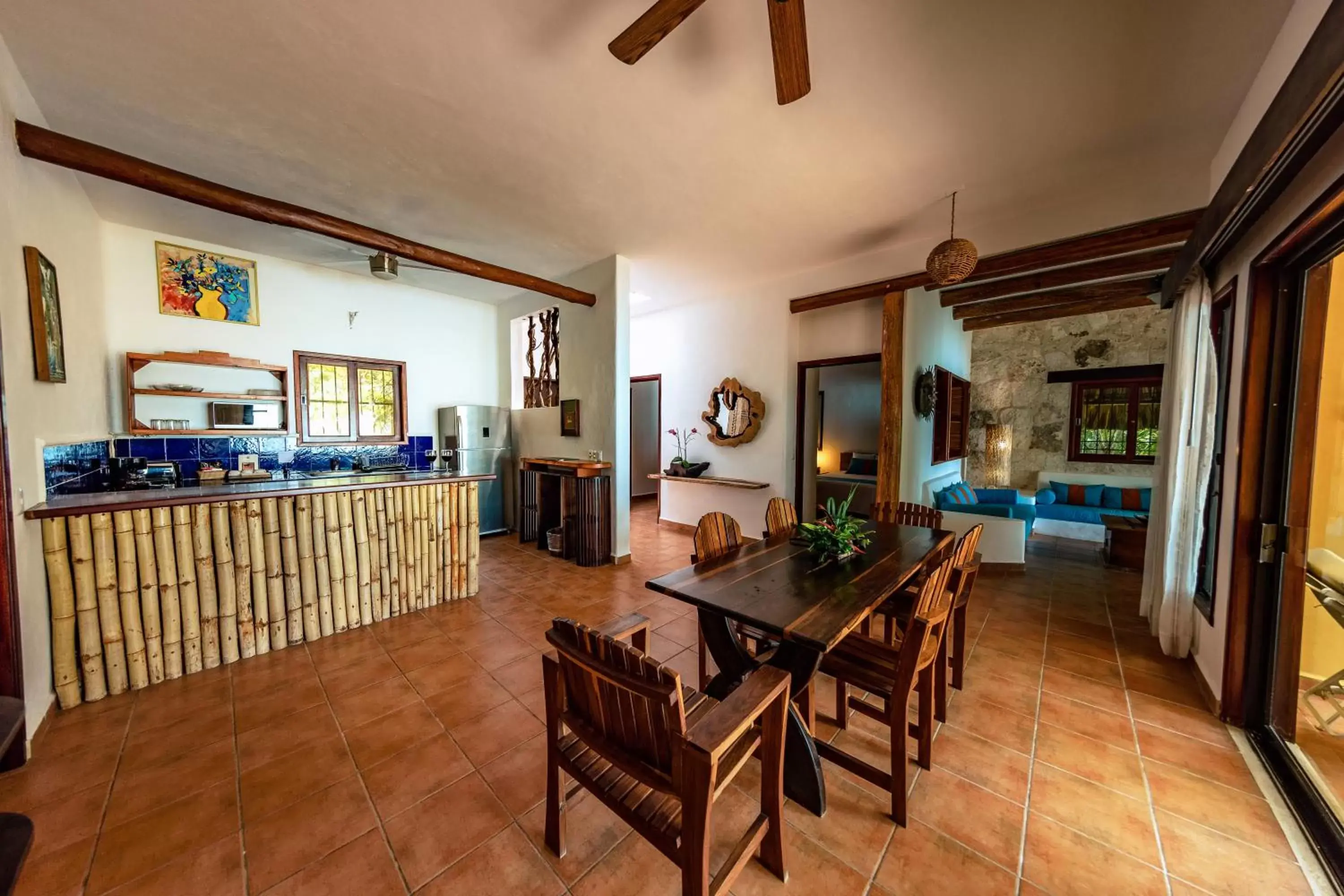 Dining Area in Hotel Rancho Encantado