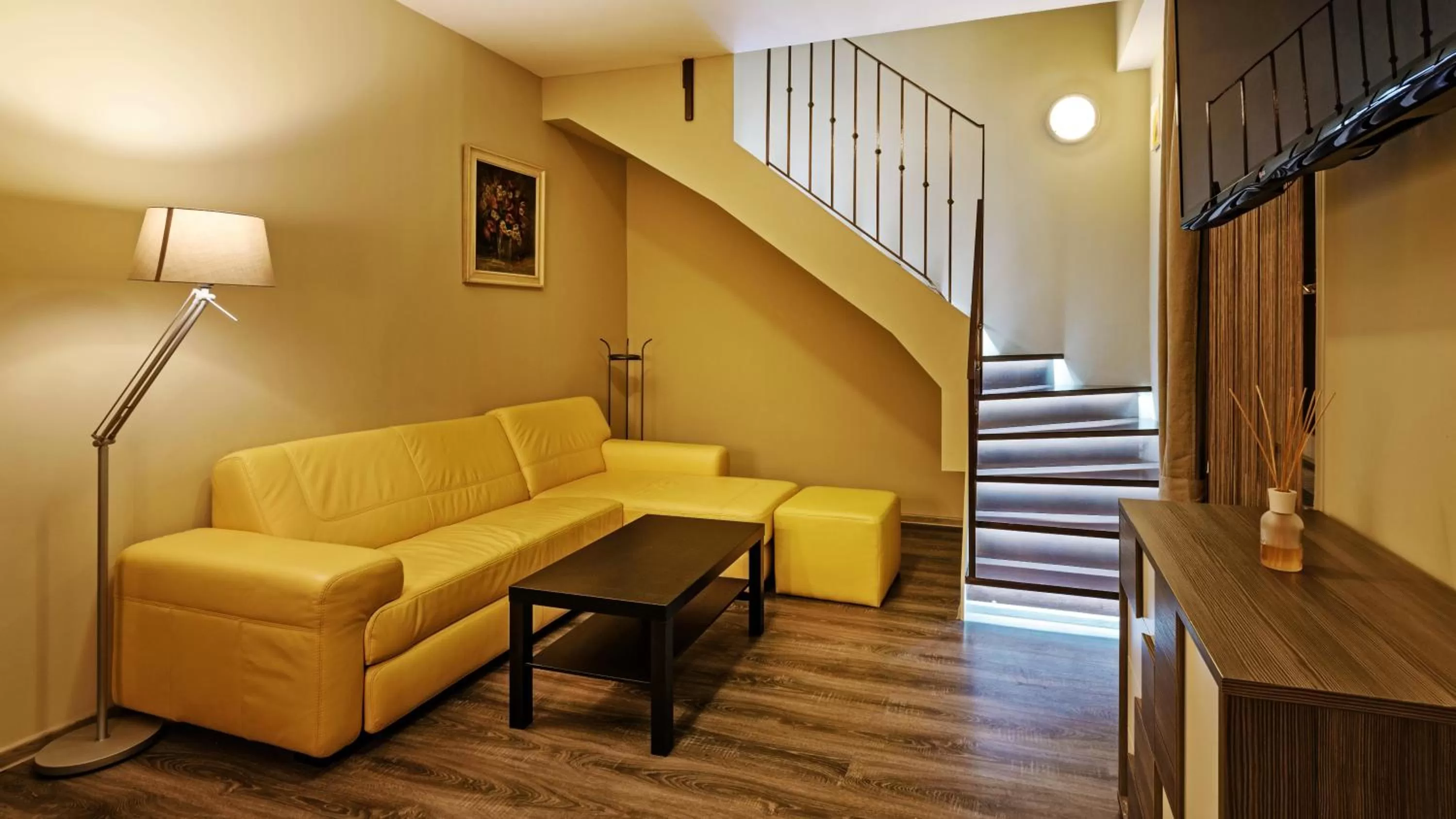 Living room in Dům U pikové desítky