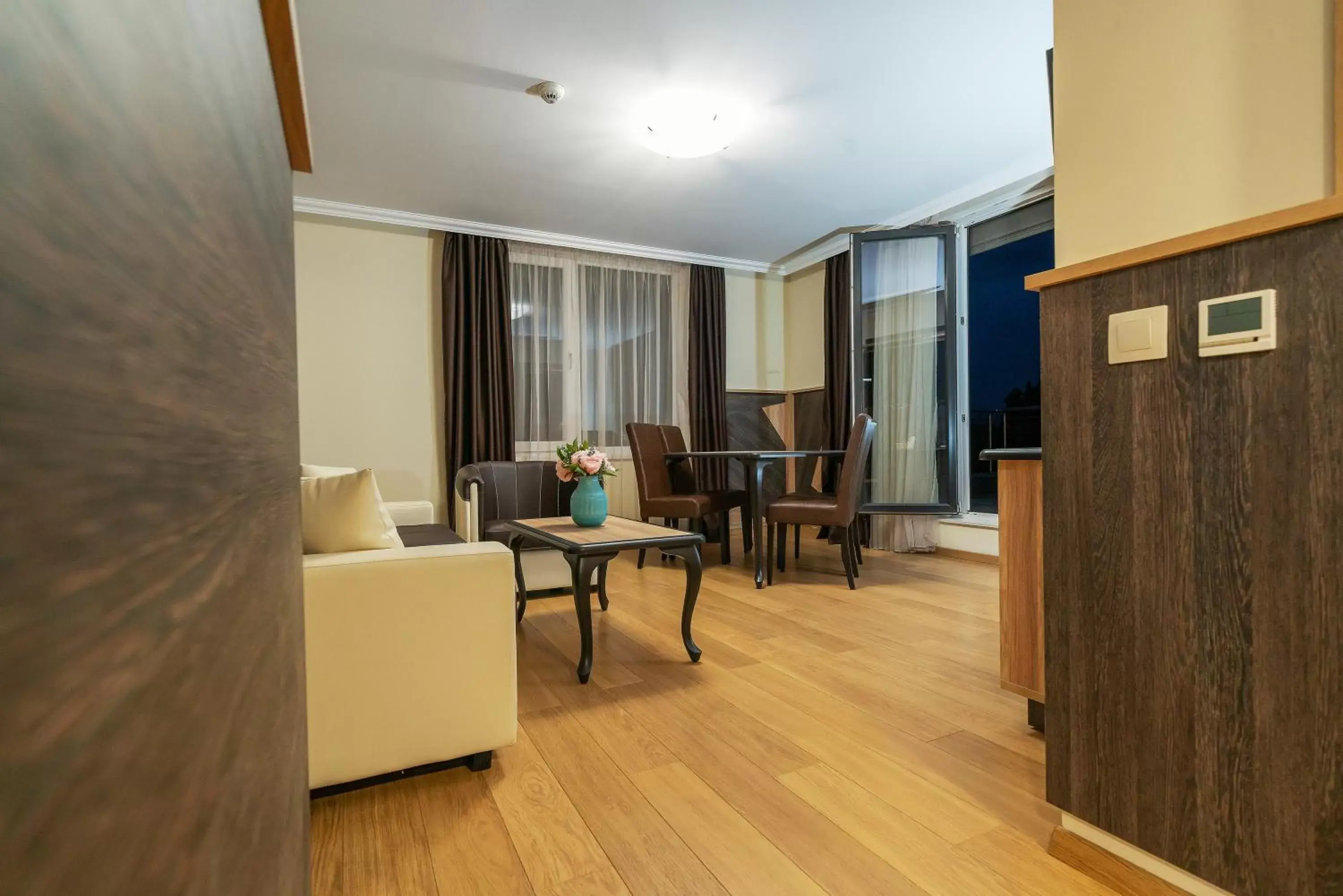 Living room, Seating Area in Hotel ZOO Sofia - Secured Paid Parking