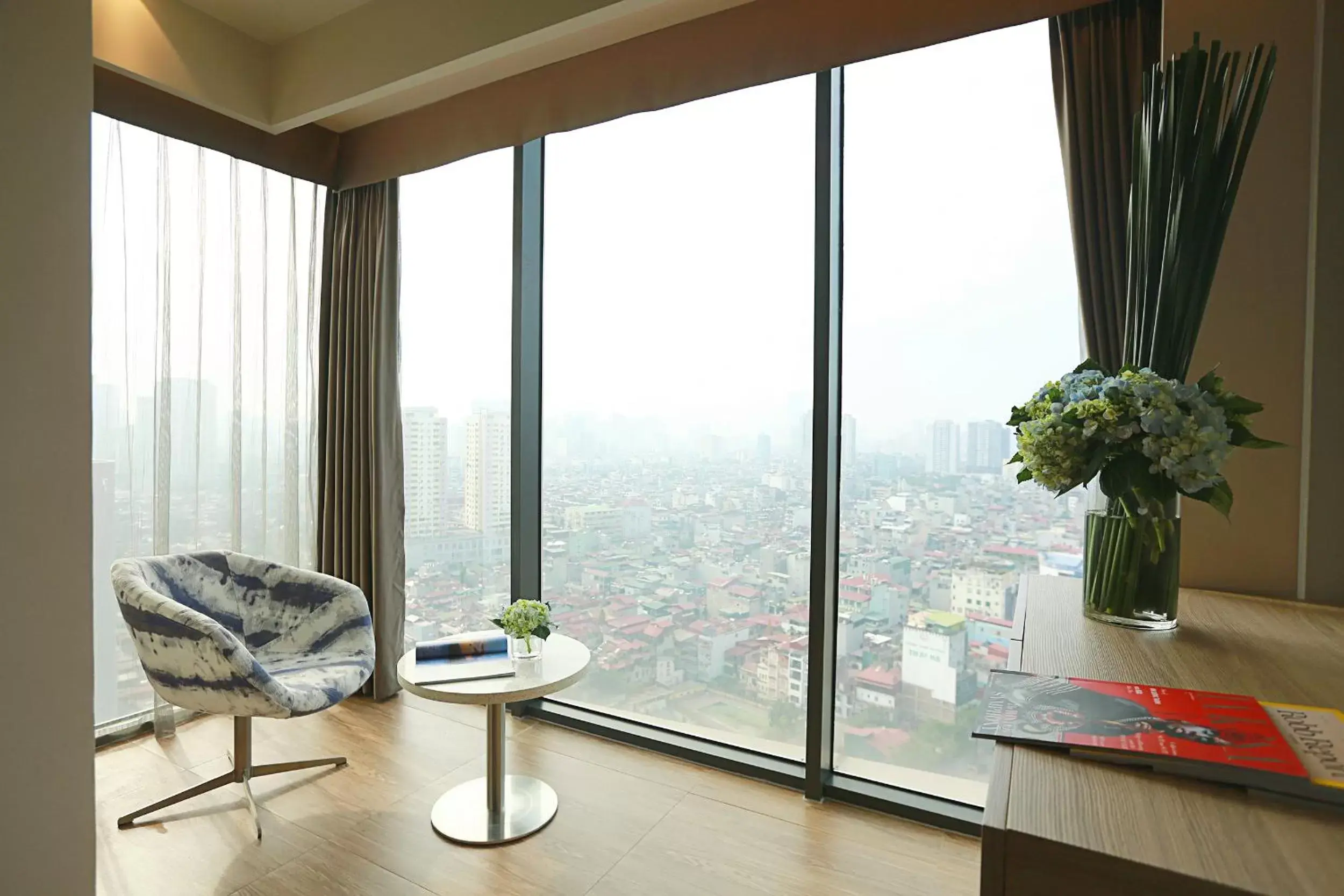 City view in Novotel Hanoi Thai Ha