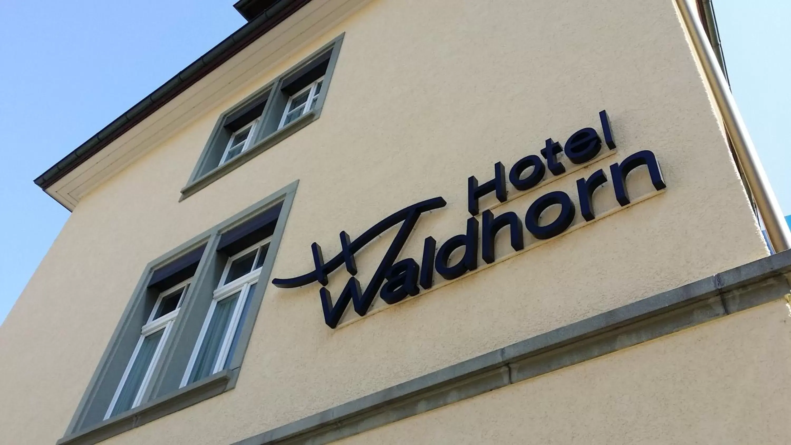 Facade/entrance, Property Logo/Sign in Hotel Waldhorn