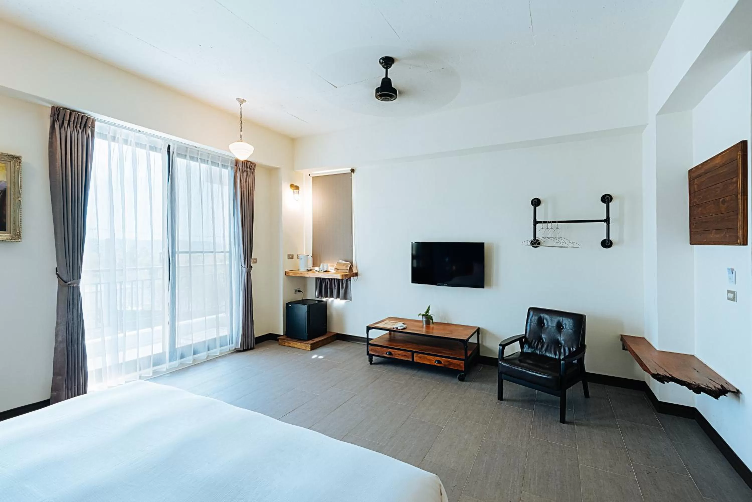 TV and multimedia, Bed in Chillax Inn B&B 恆春鬆塊民宿