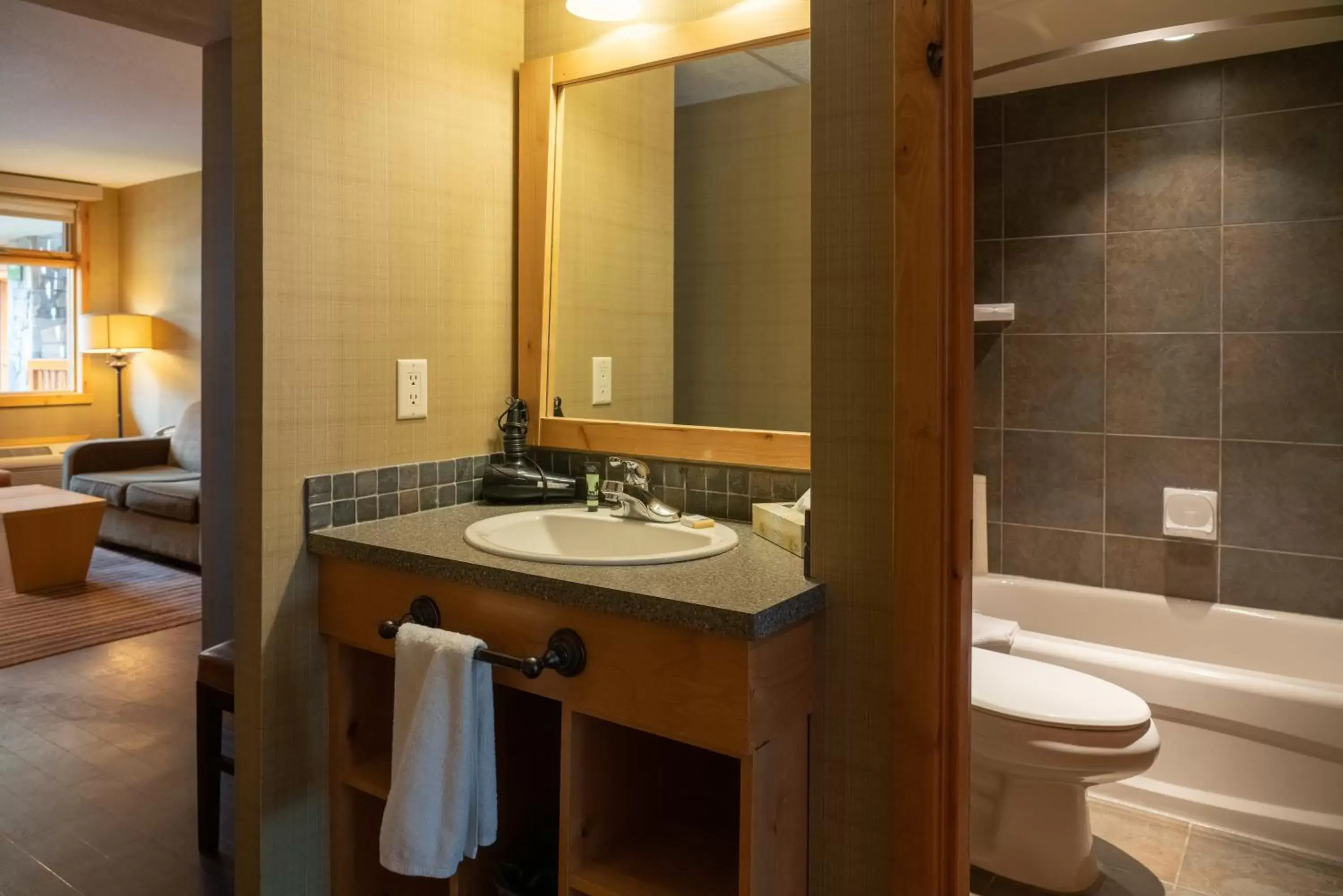 Bathroom in Fox Hotel and Suites