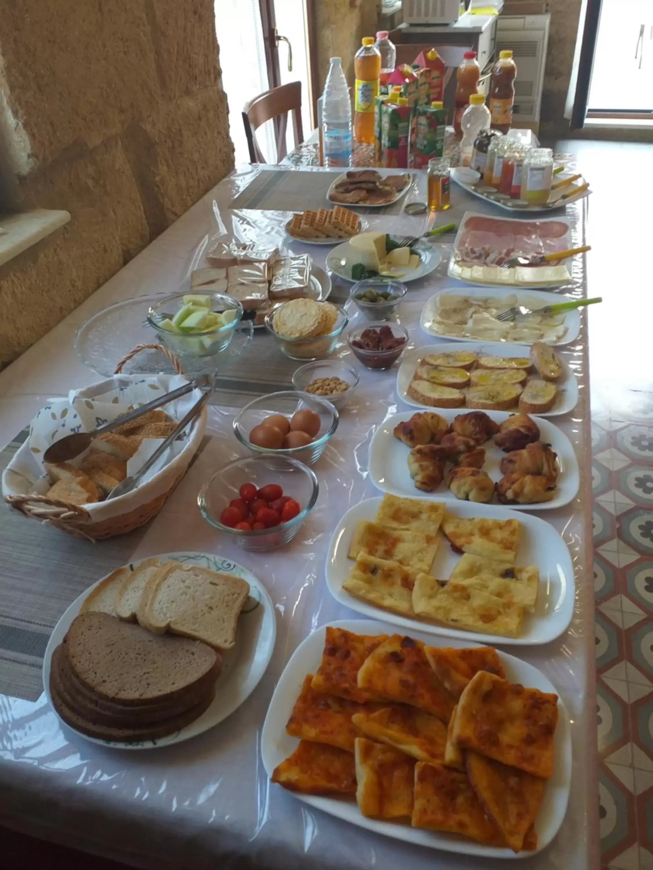 Breakfast in B&B Batarà - "La Terrazza del Centro"