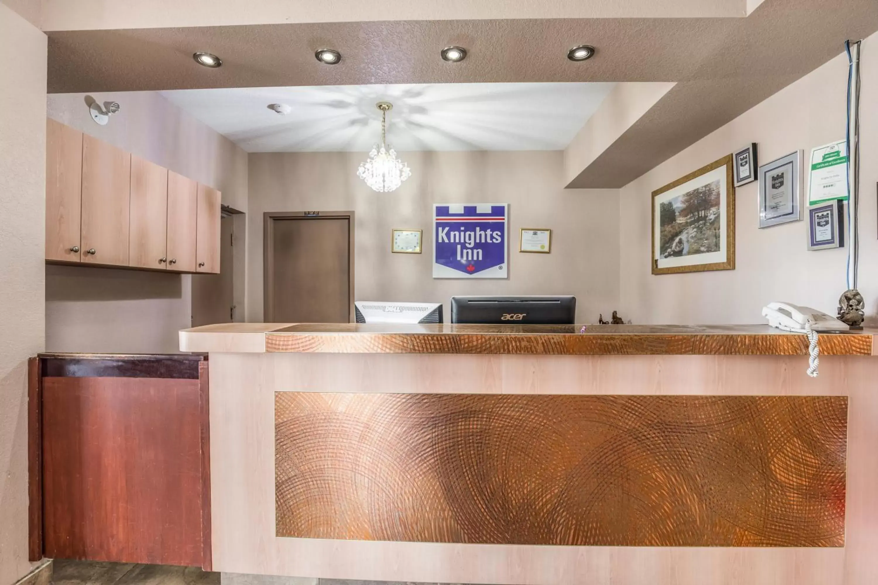 Lobby or reception in Knights Inn Orillia Lobby or reception in Knights Inn Orillia