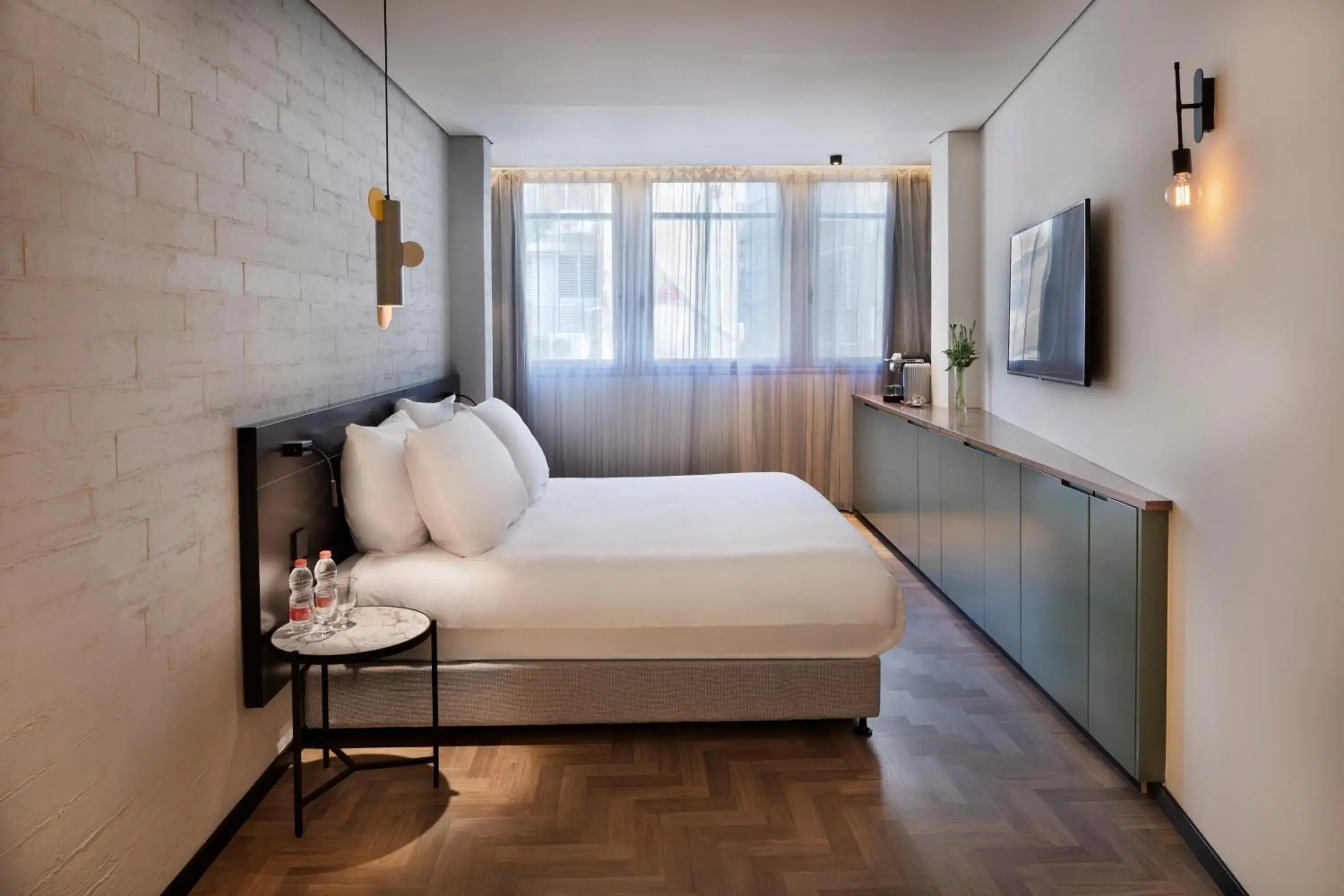 Photo of the whole room, Bed in The Muse Boutique Hotel Tel Aviv