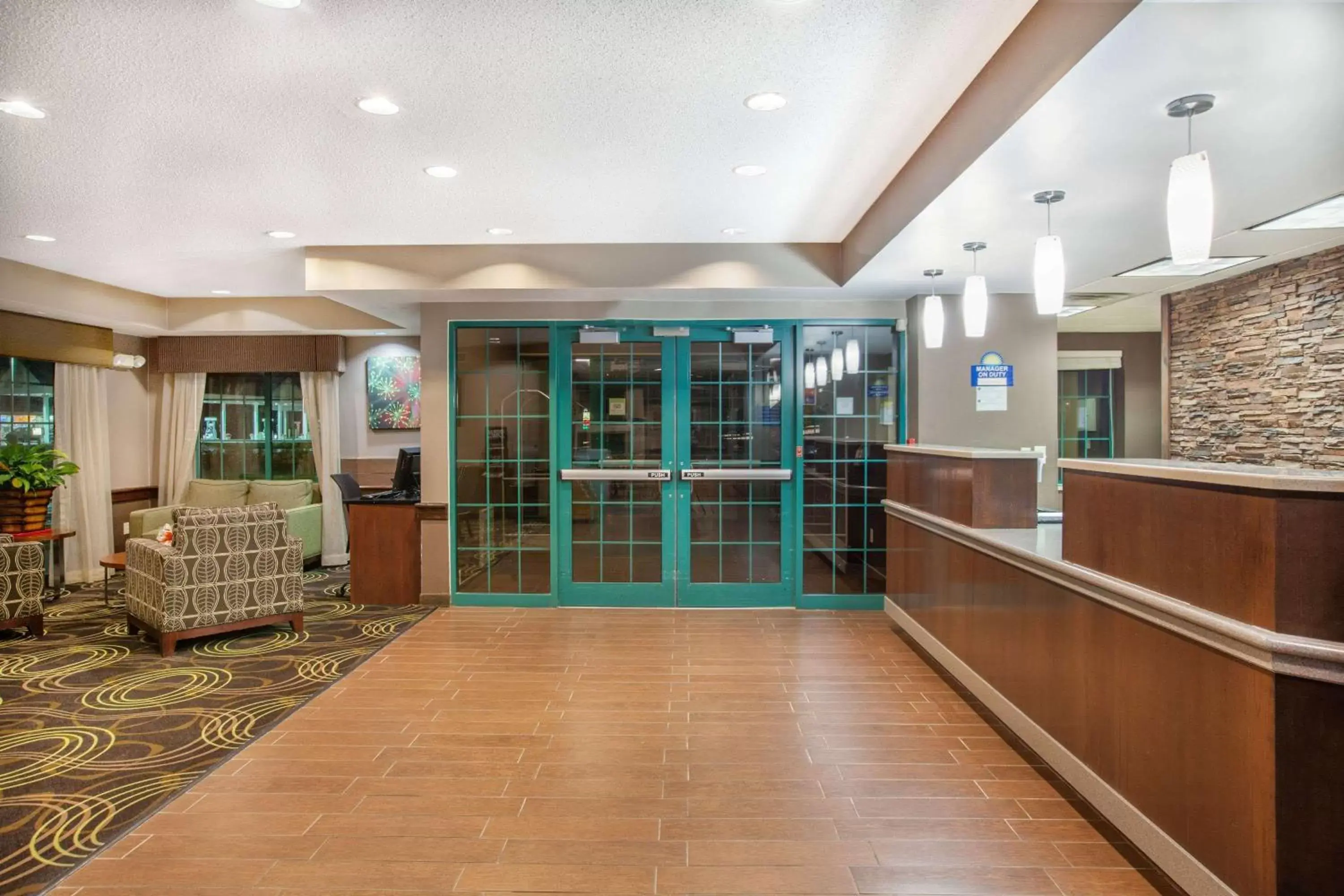 Lobby or reception in Days Inn by Wyndham Brewerton/ Syracuse near Oneida Lake Lobby or reception in Days Inn by Wyndham Brewerton/ Syracuse near Oneida Lake