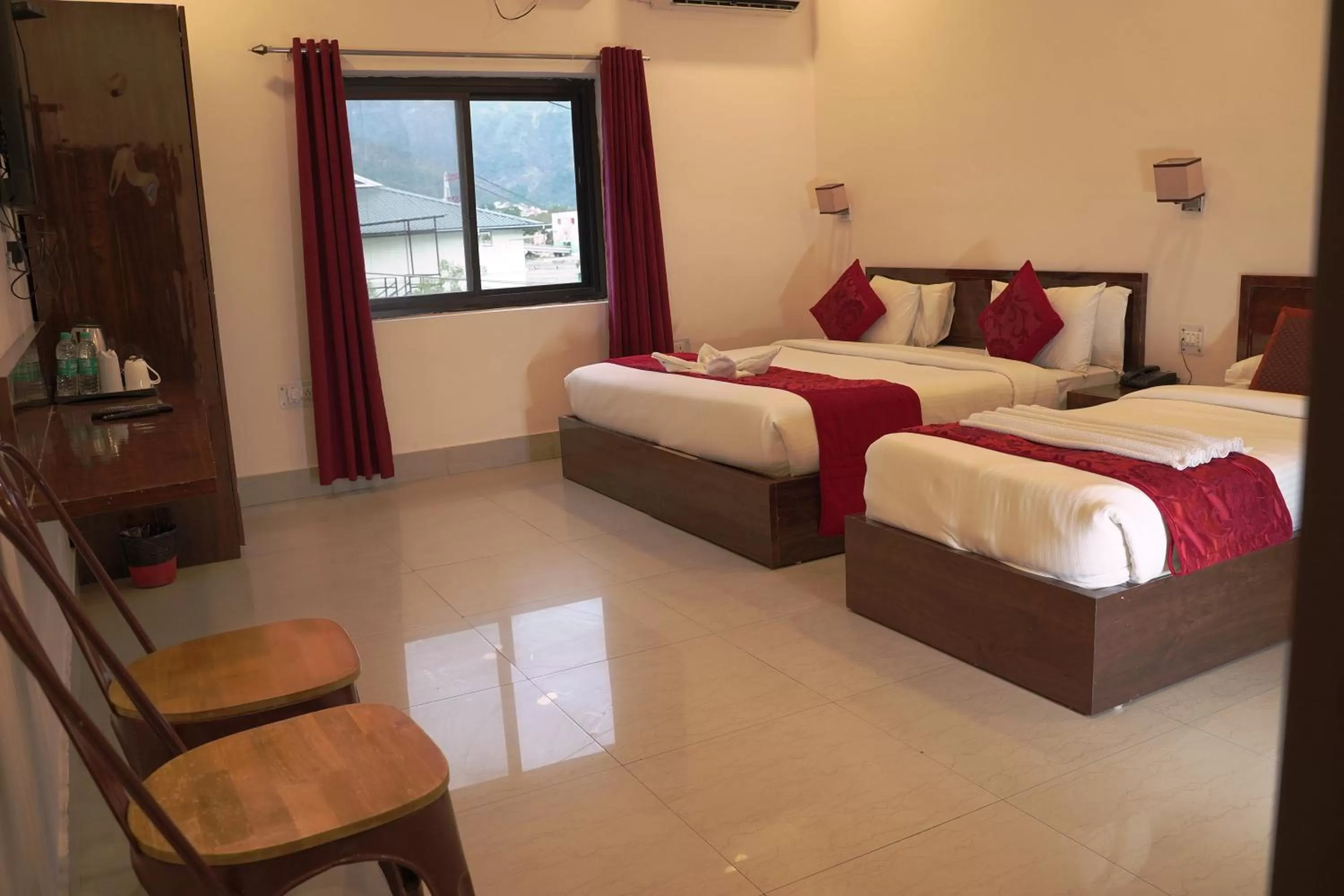 Bedroom, Bed in Indira Nikunj Rubystone Exotic