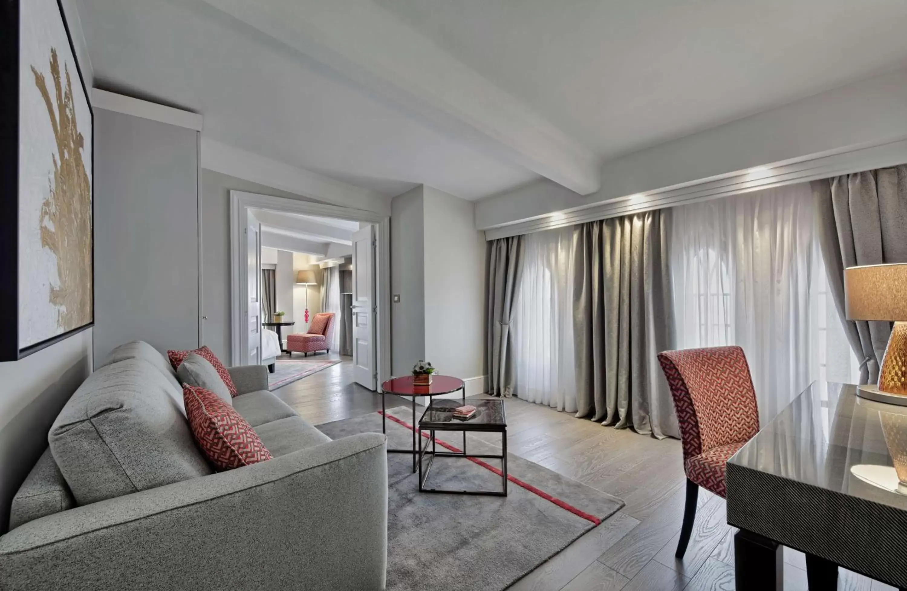 Bedroom, Seating Area in Hilton Molino Stucky Venice