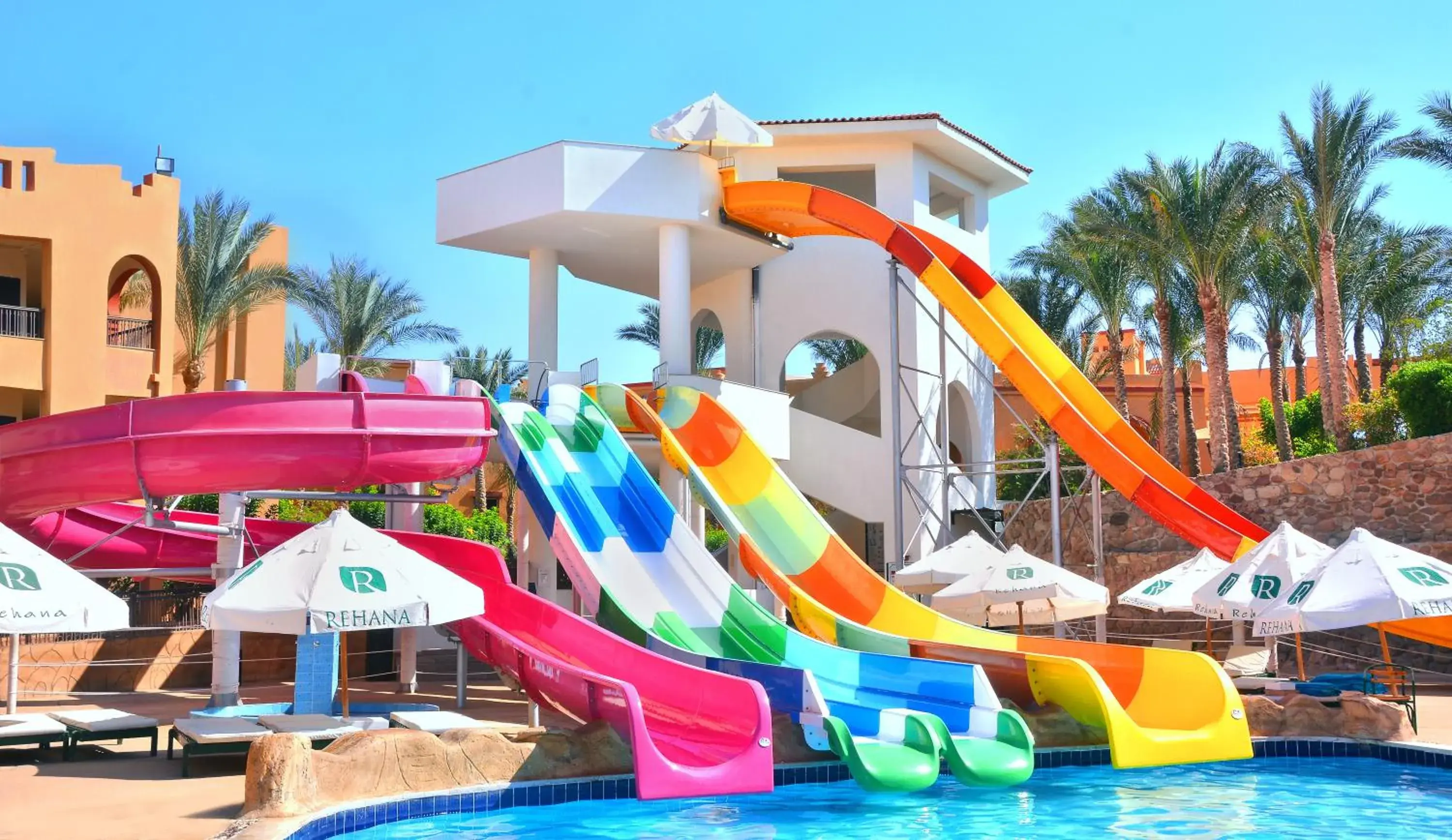 Activities, Water Park in Rehana Royal Beach Resort - Aquapark & Spa - Family & Couples Only