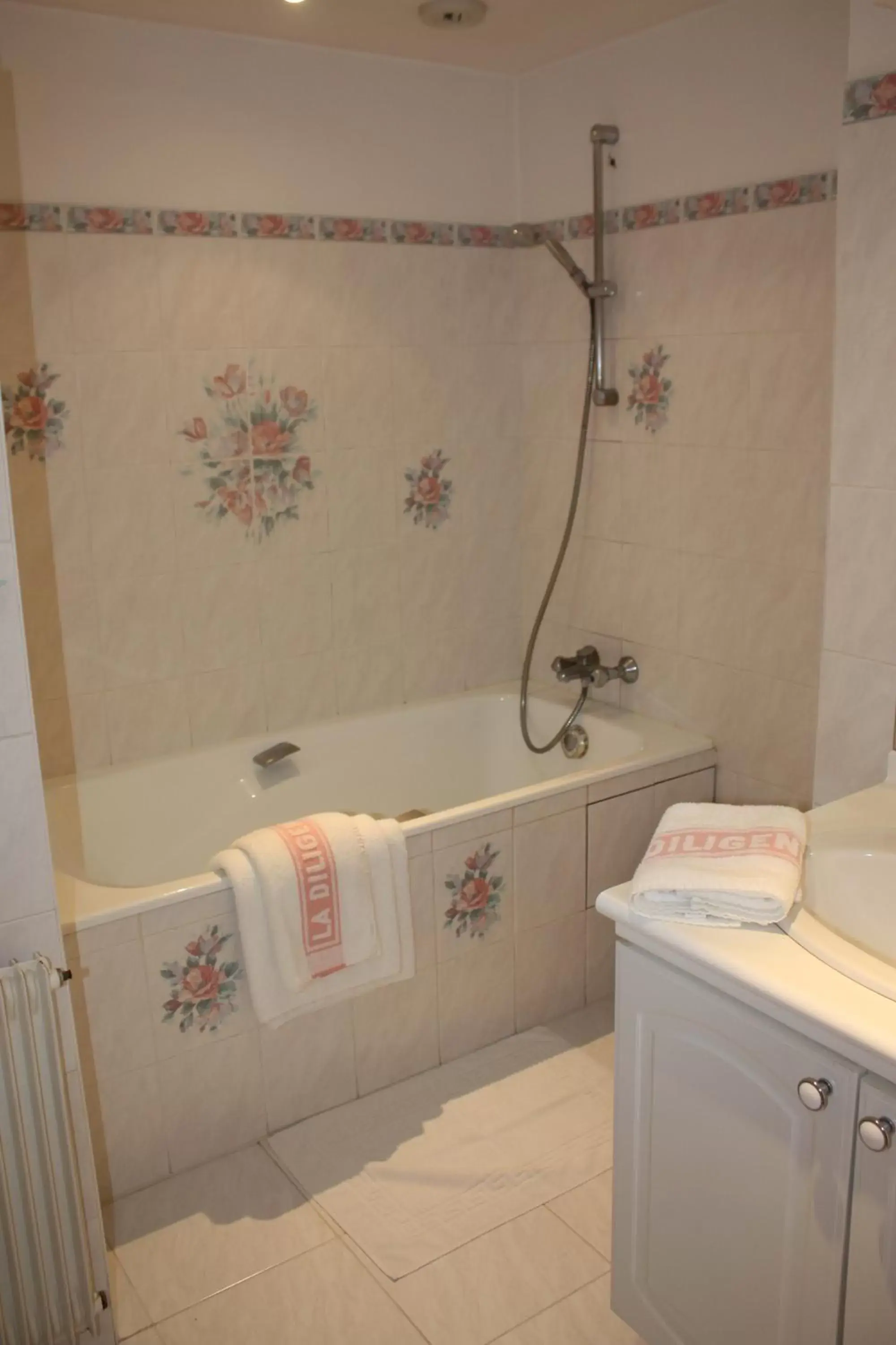 Bathroom in Hotel La Diligence