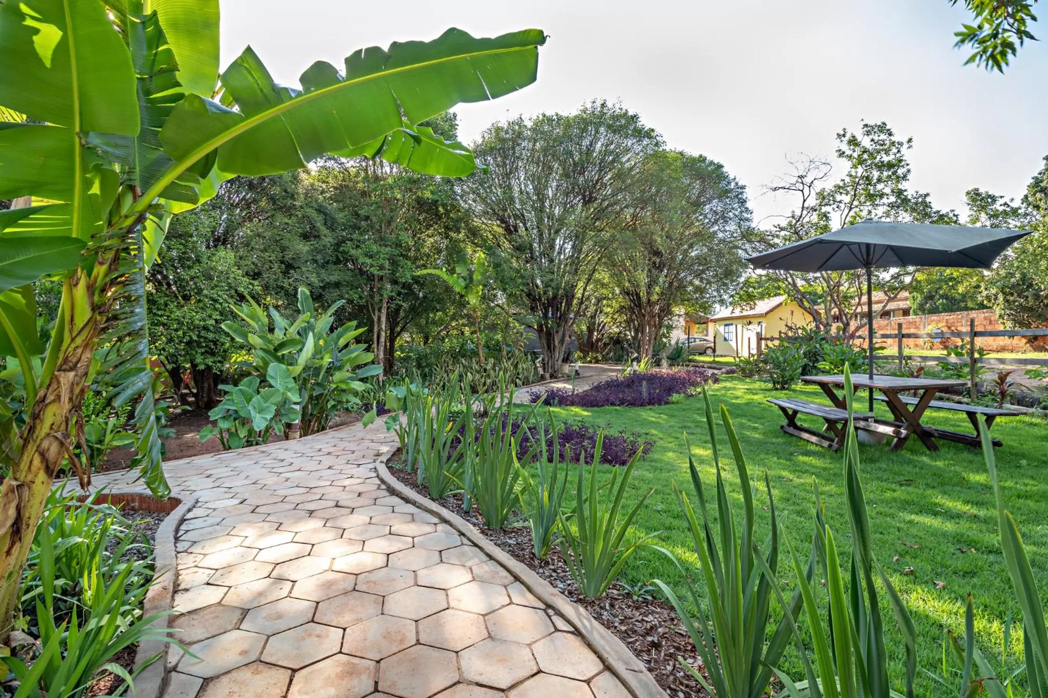 Patio in Suítes no Quintal