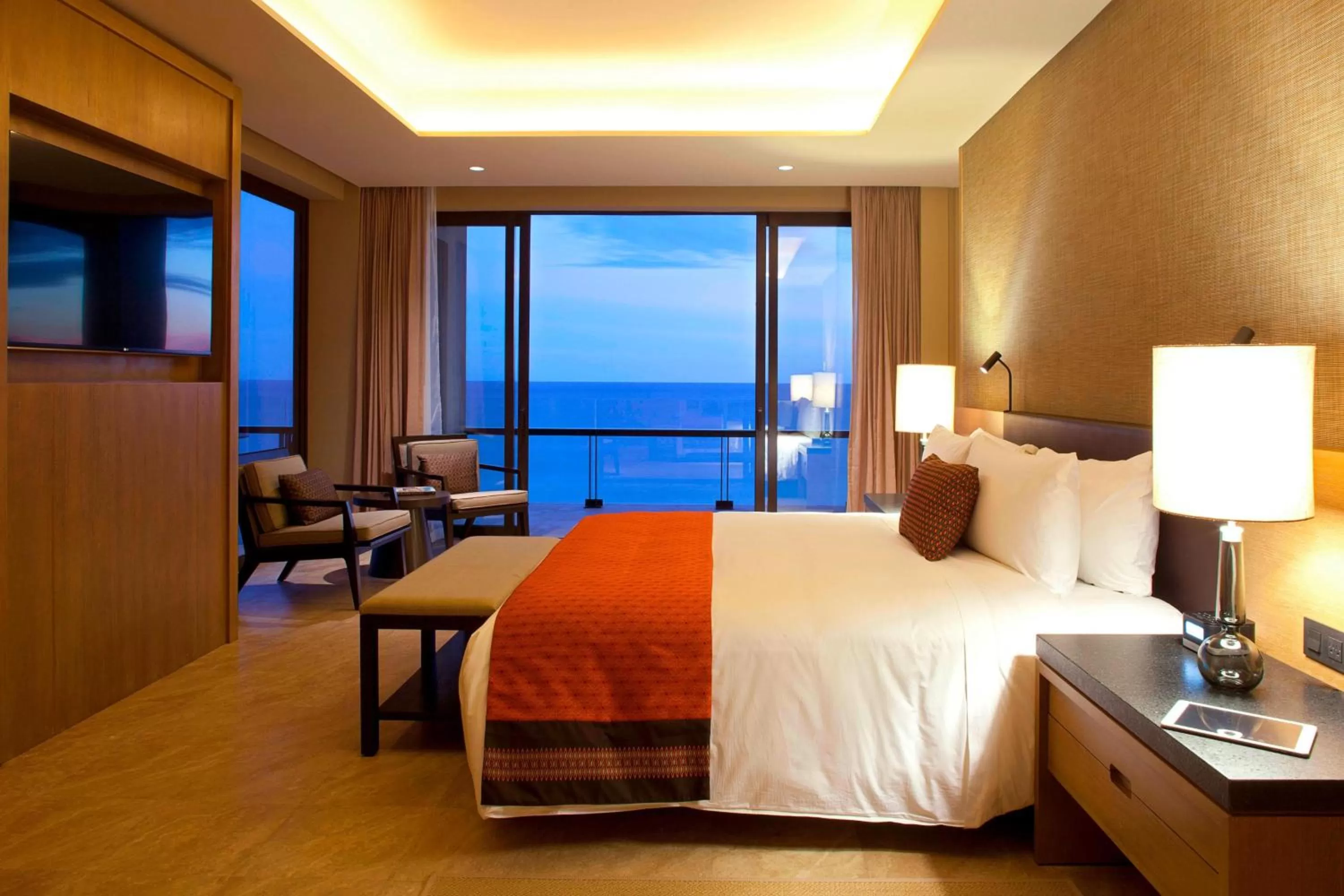 Photo of the whole room, Bed in JW Marriott Los Cabos Beach Resort & Spa