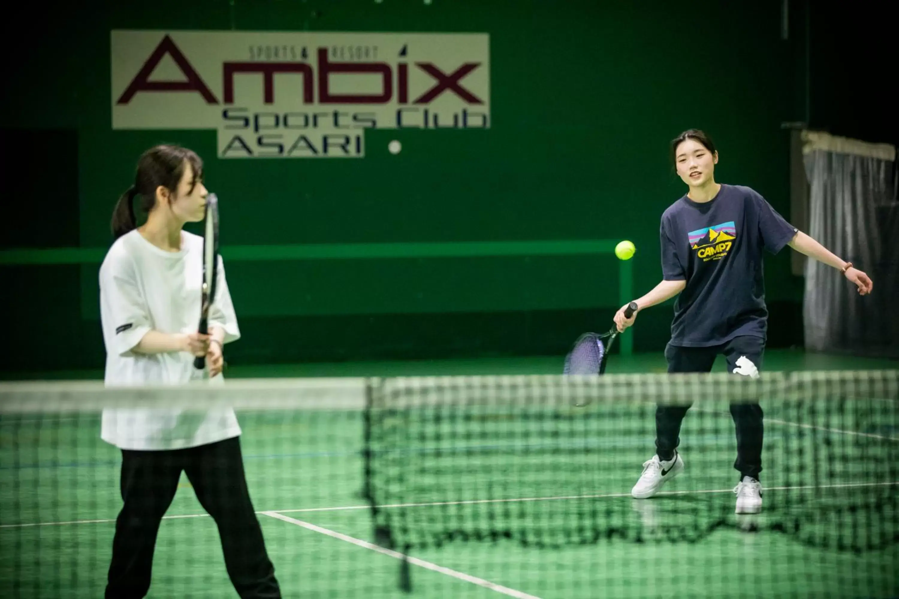 Tennis court in Otaru Asari Classe Hotel