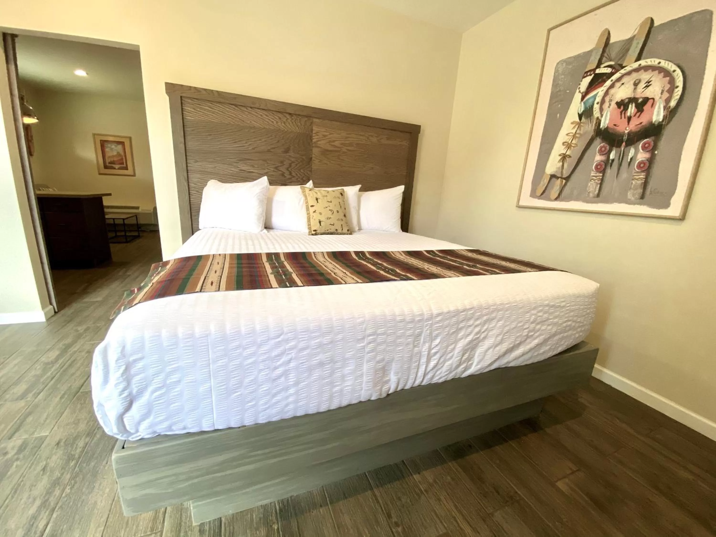 Bed in Sedona Village Lodge