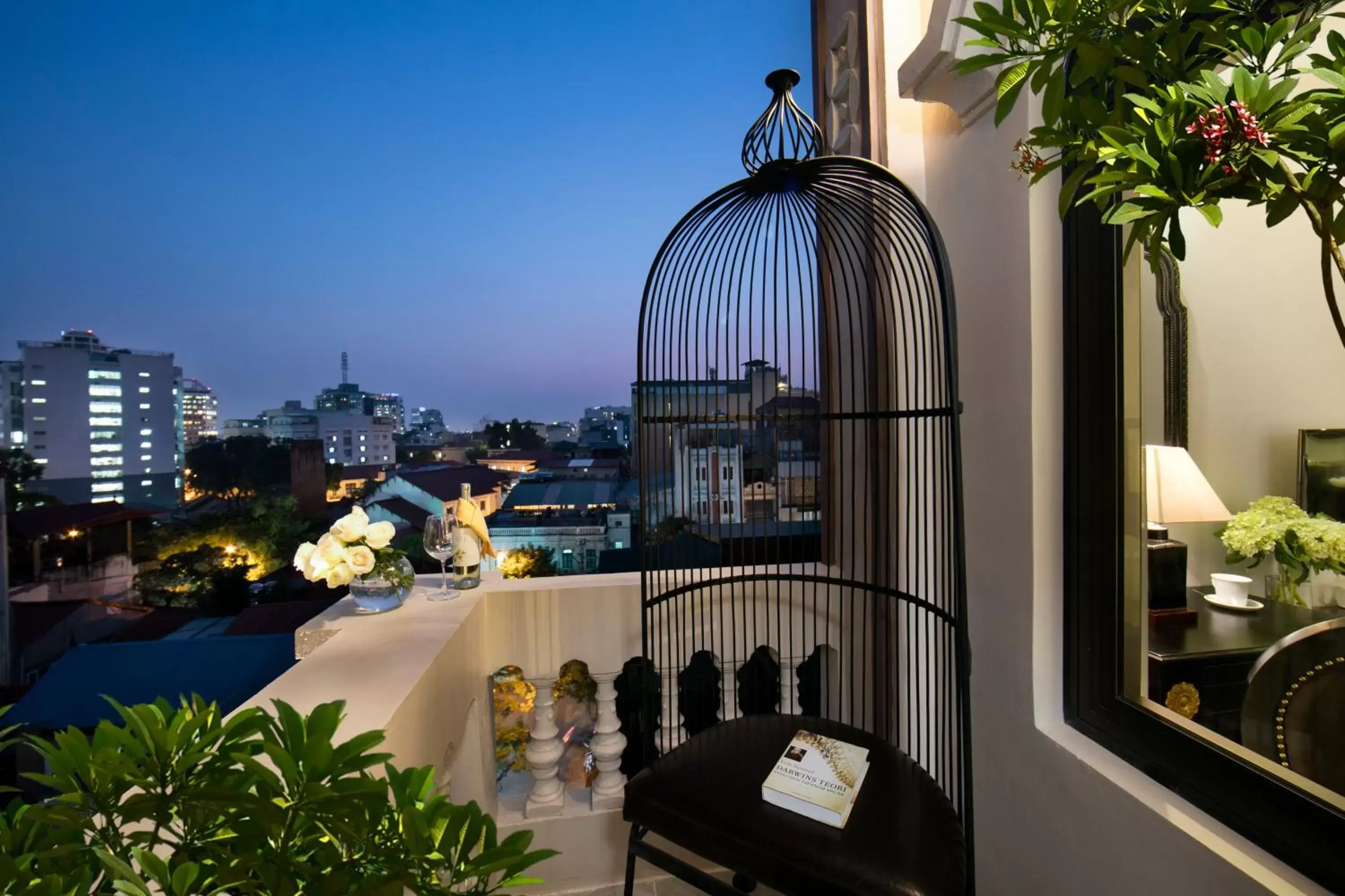 Balcony/Terrace in The Noble Swan Hotel & Spa