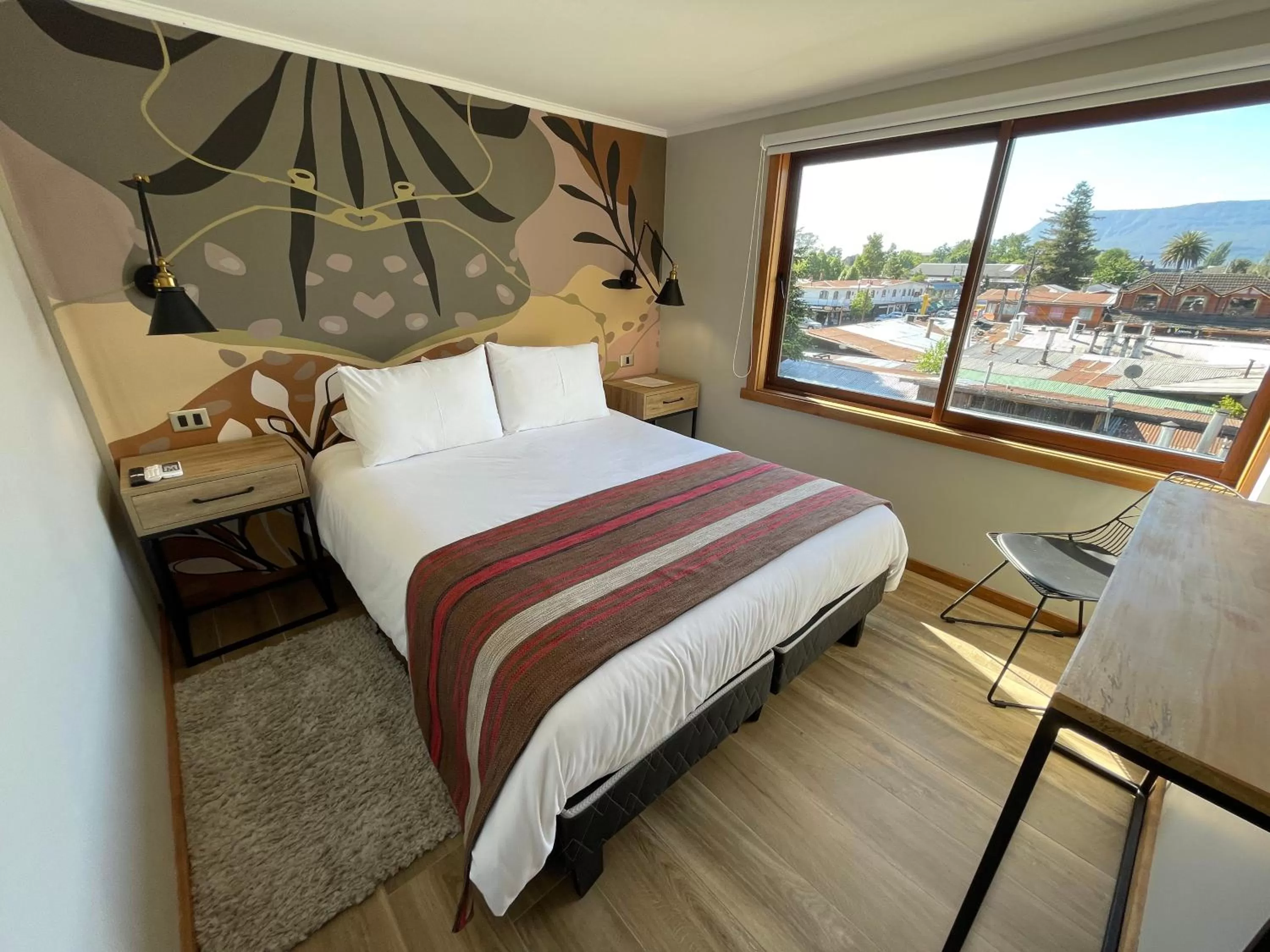 Photo of the whole room, Bed in Mawün Hotel Pucón