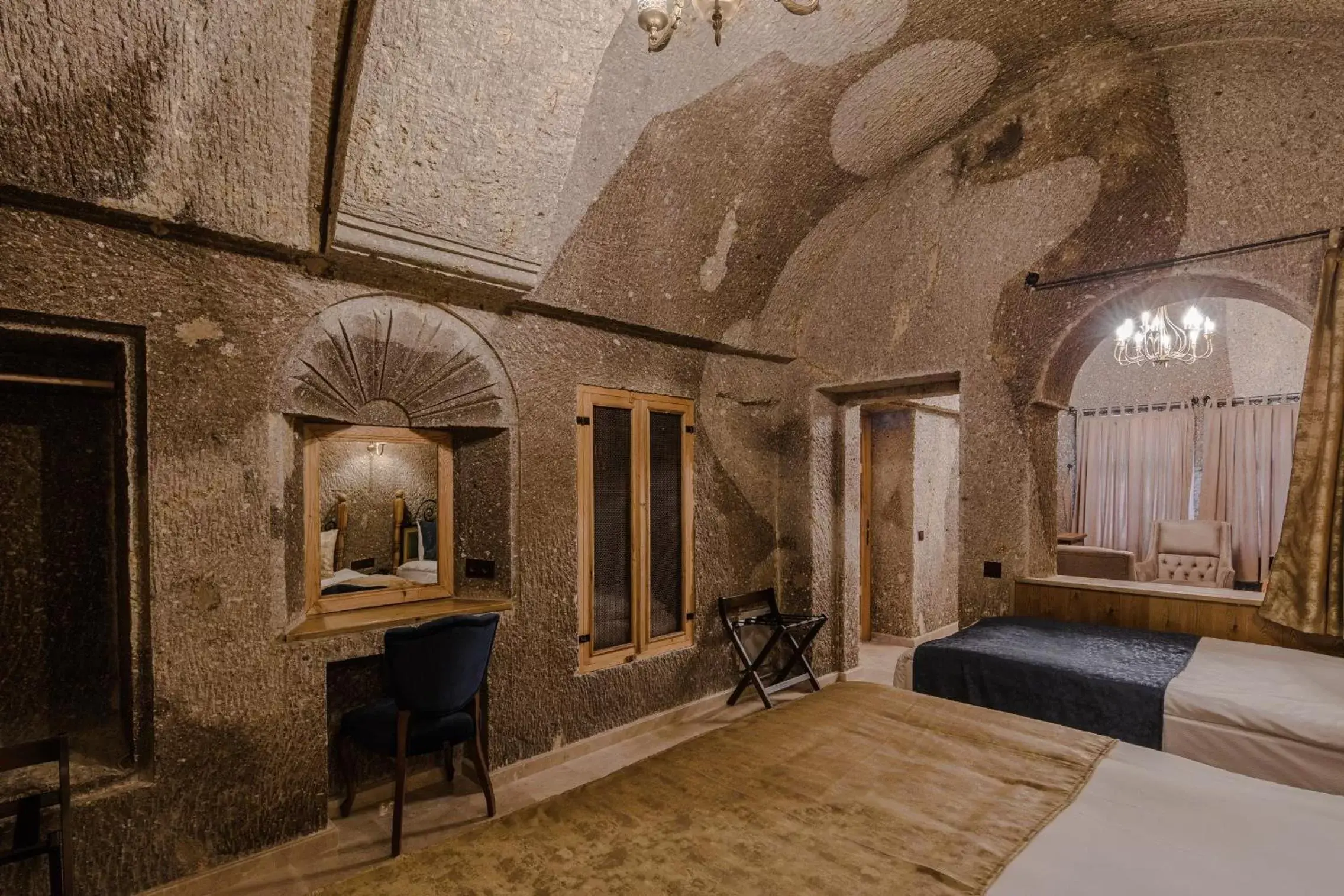 Living room in Lunar Cappadocia Hotel