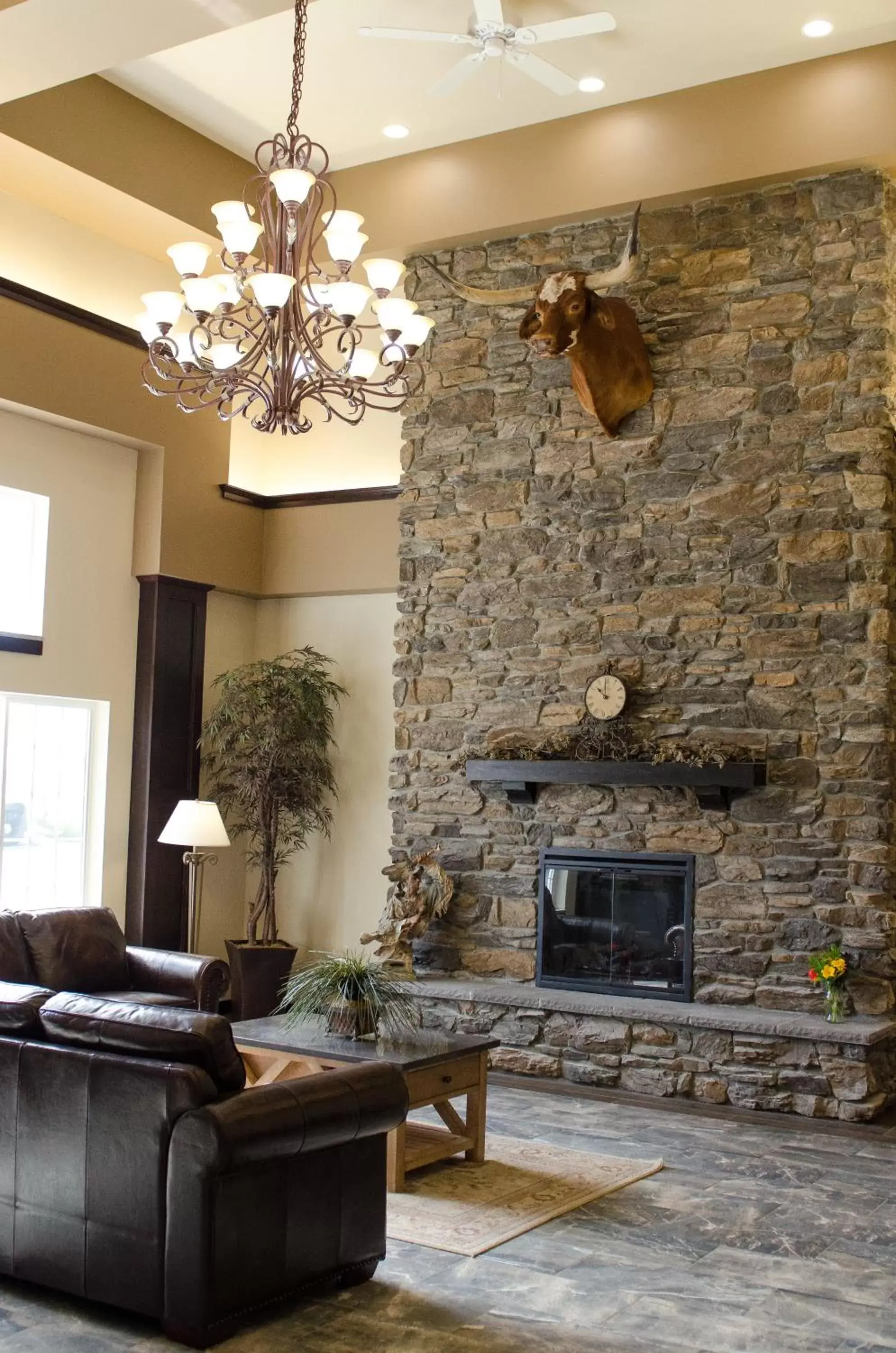 Lobby or reception in Inn at Moses Lake Lobby or reception in Inn at Moses Lake