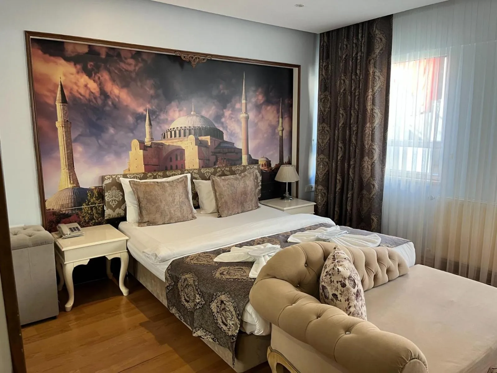 Bed in Elite Marmara Bosphorus&Suites