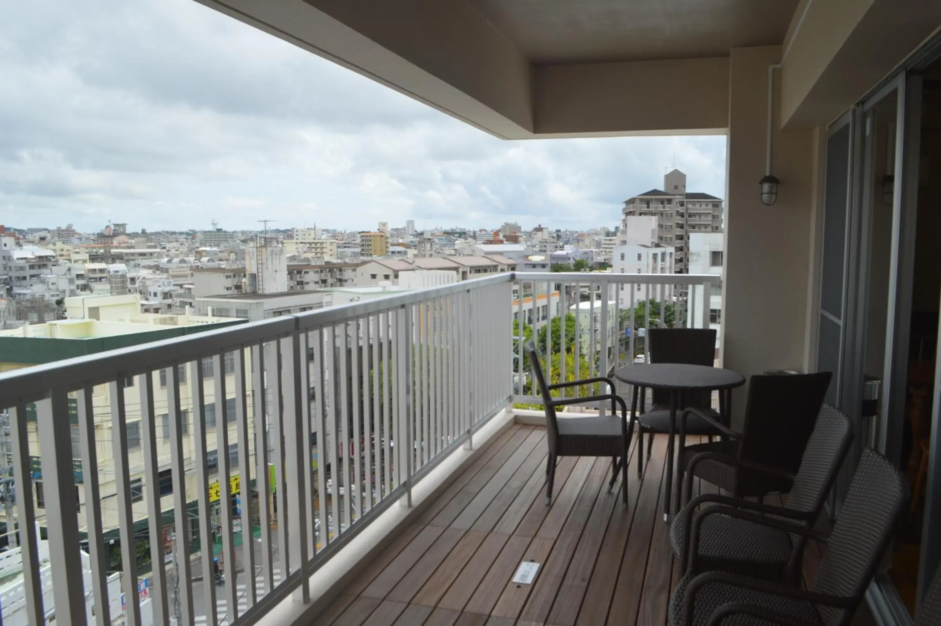 Balcony/Terrace in Ryuka Hotel Naha