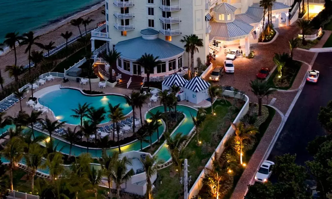 Swimming pool, Bird's-eye View in Pelican Grand Beach Resort, a Noble House Resort