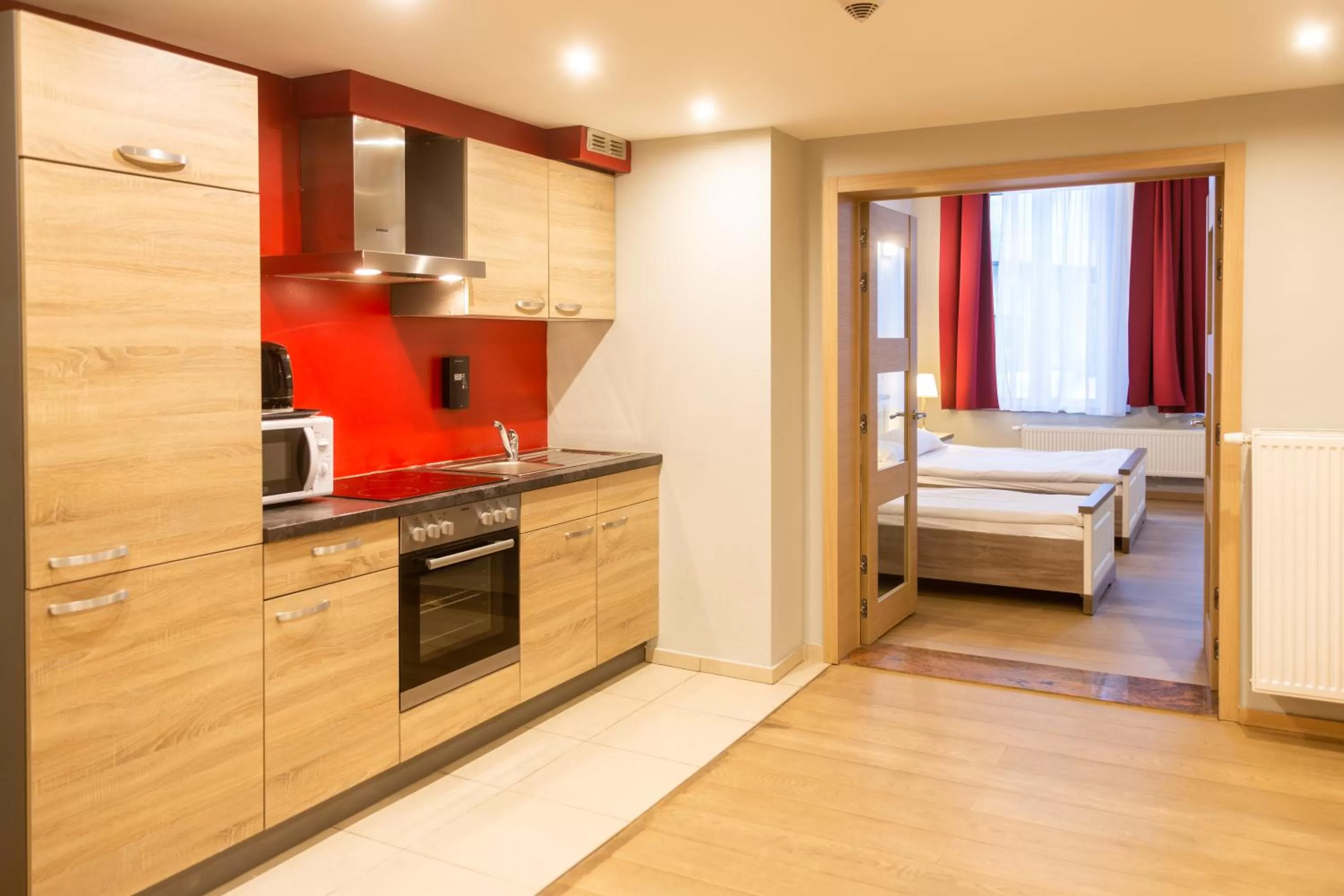 Bed in Wellness Apart Hotel