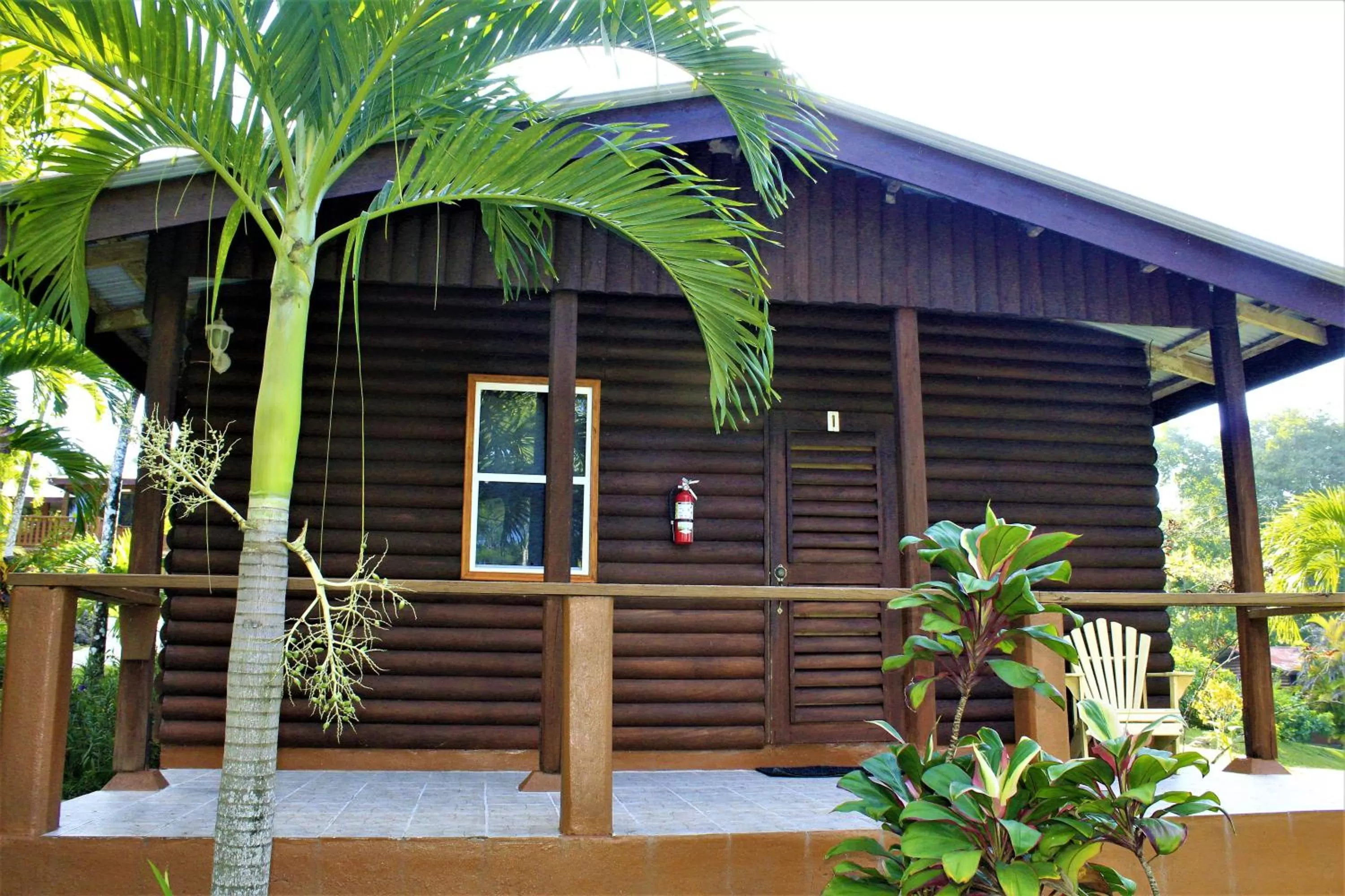 Property building in The Log Cab-Inn