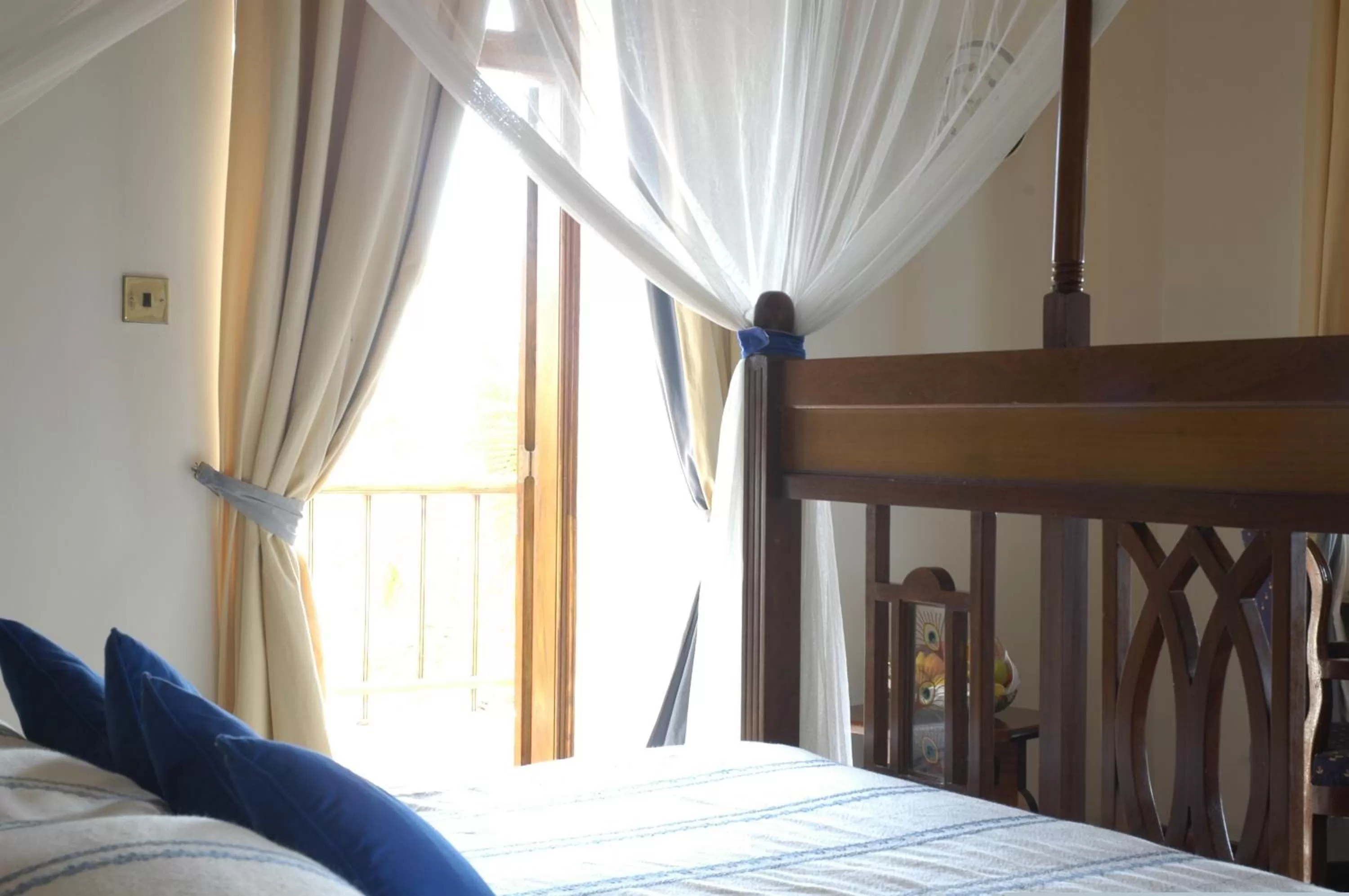 Bed in Zanzibar Serena Hotel