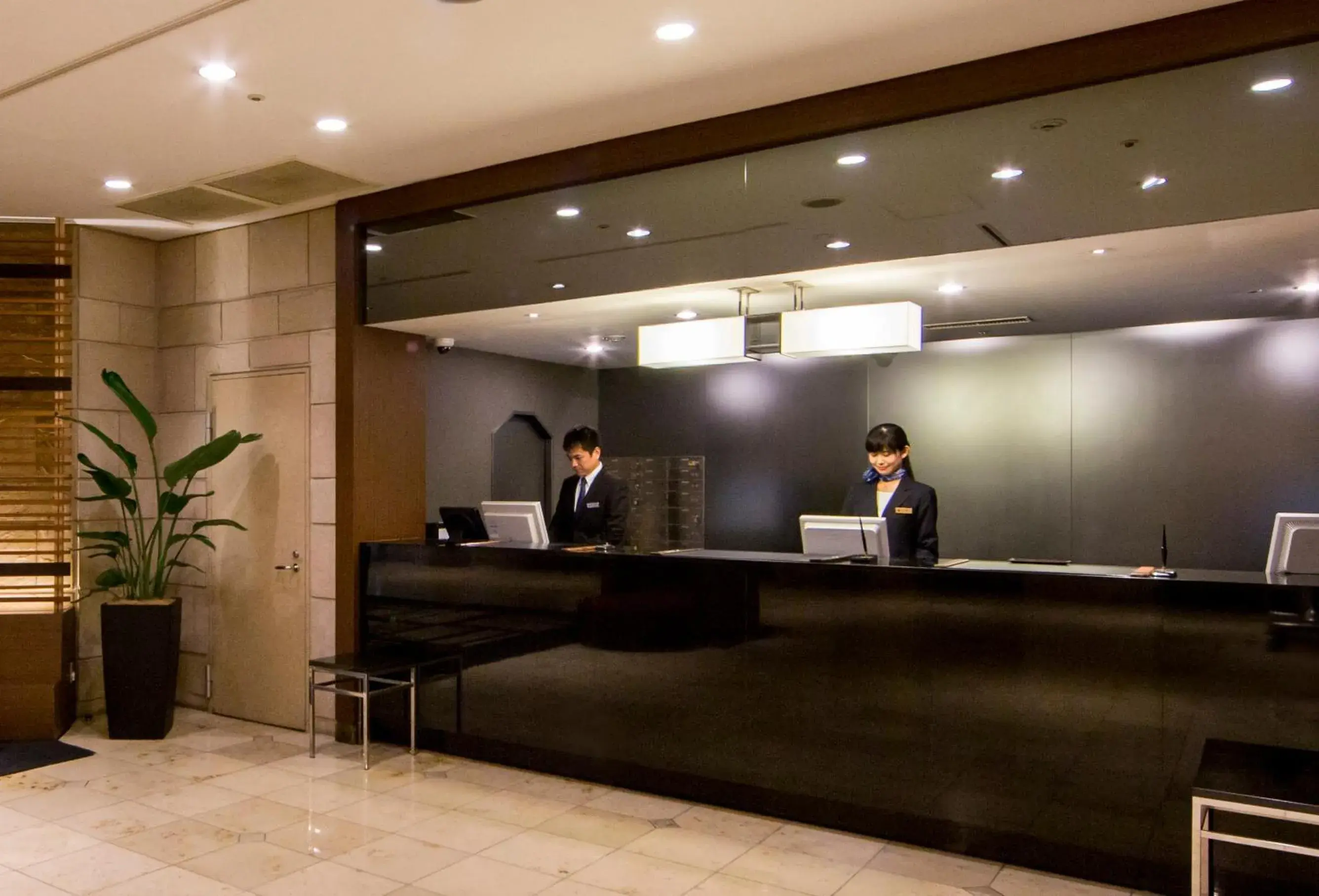 Staff in Kawasaki Nikko Hotel