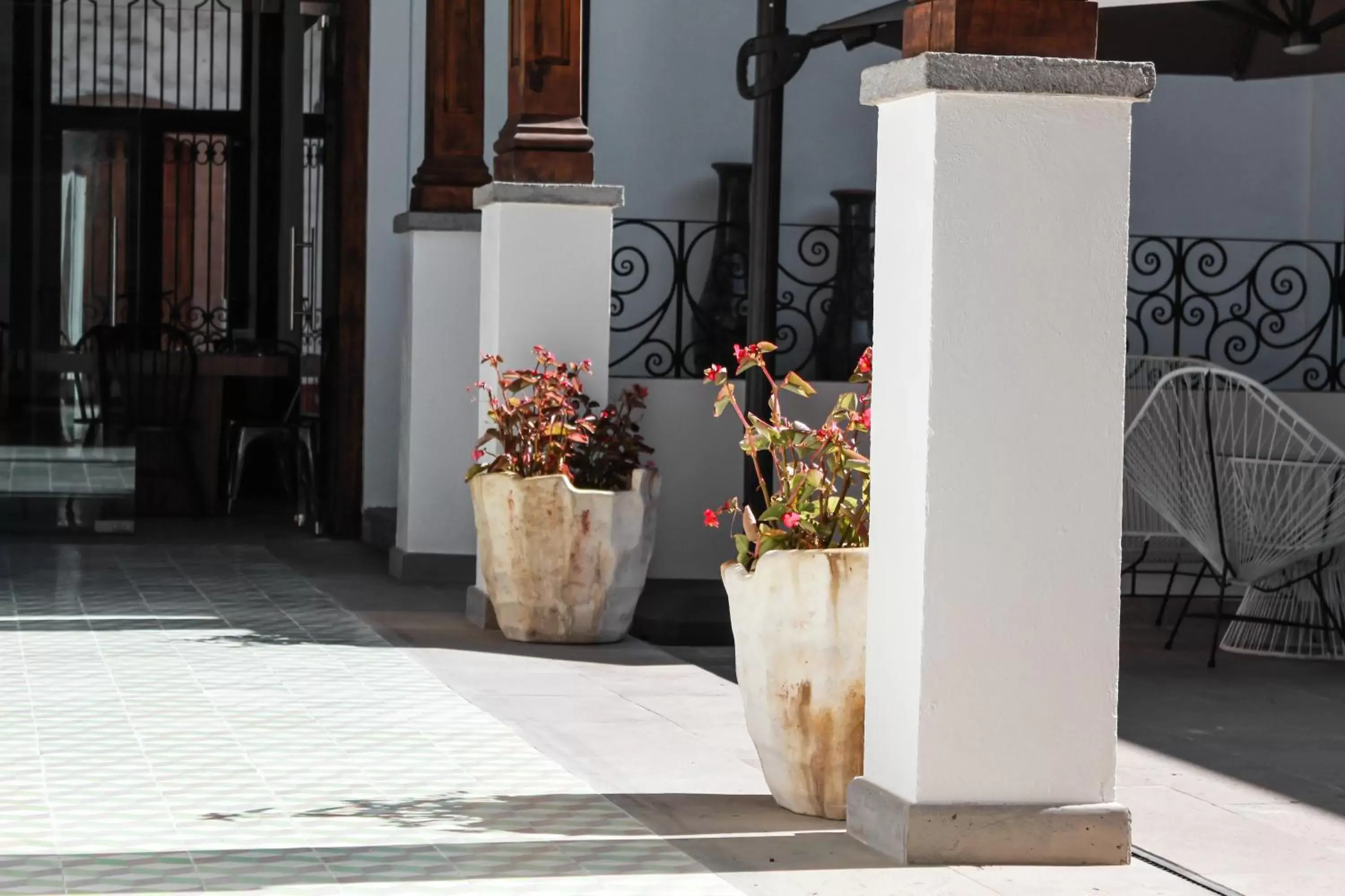 Patio in Casa San Miguel Hotel Boutique y Spa