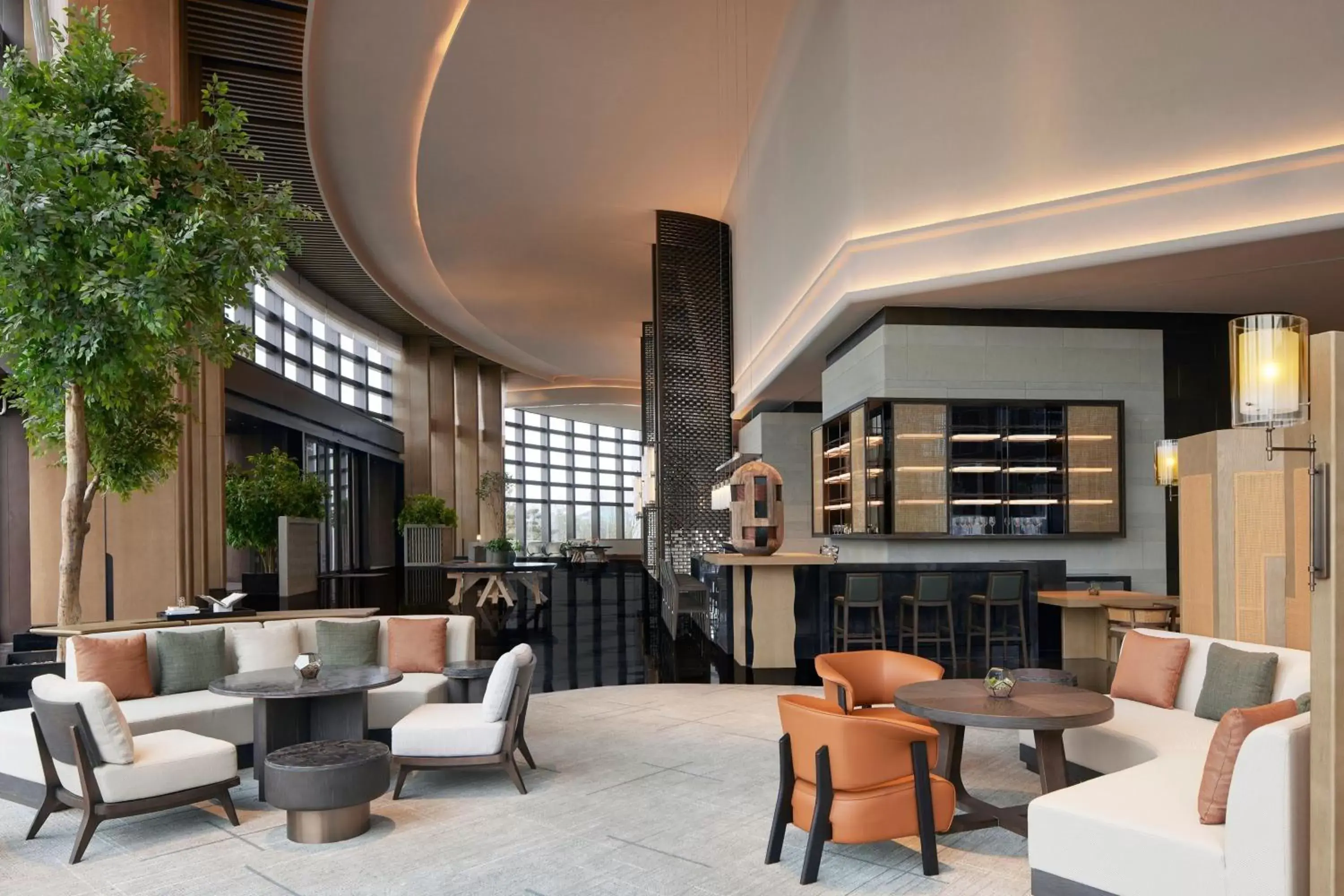 Lounge or bar, Lounge/Bar in Nantong Marriott Hotel