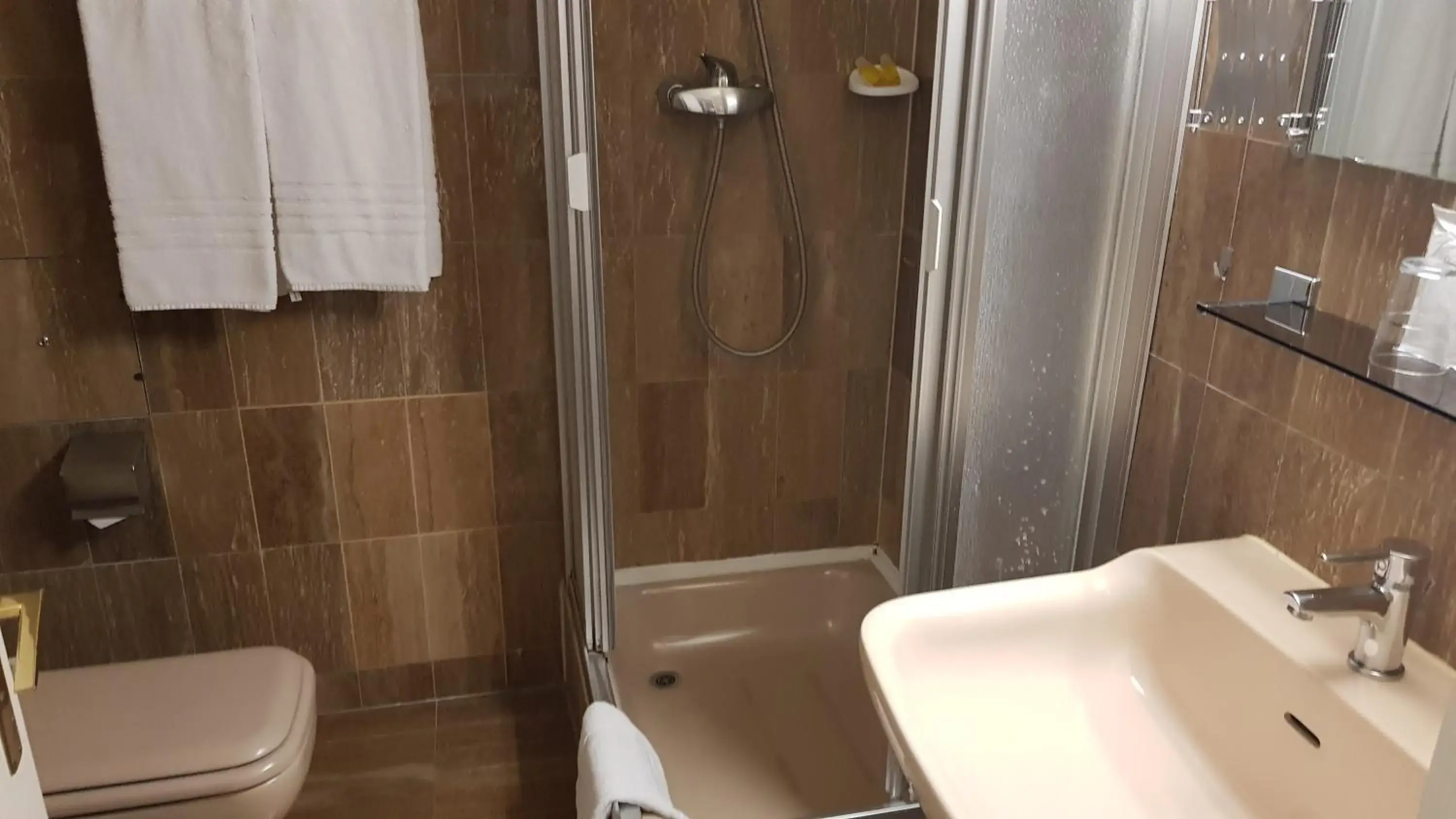 Shower, Bathroom in Hotel Century