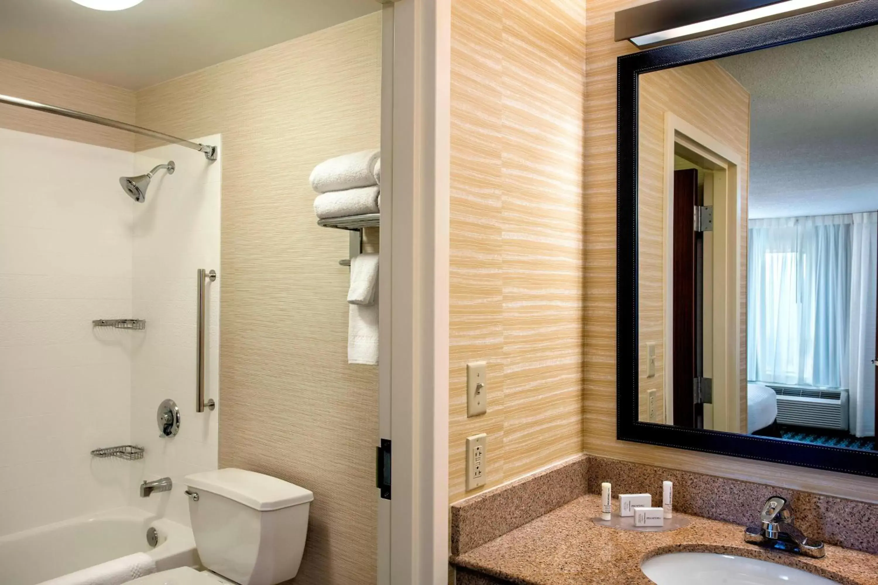 Bathroom in Fairfield Inn & Suites Merrillville