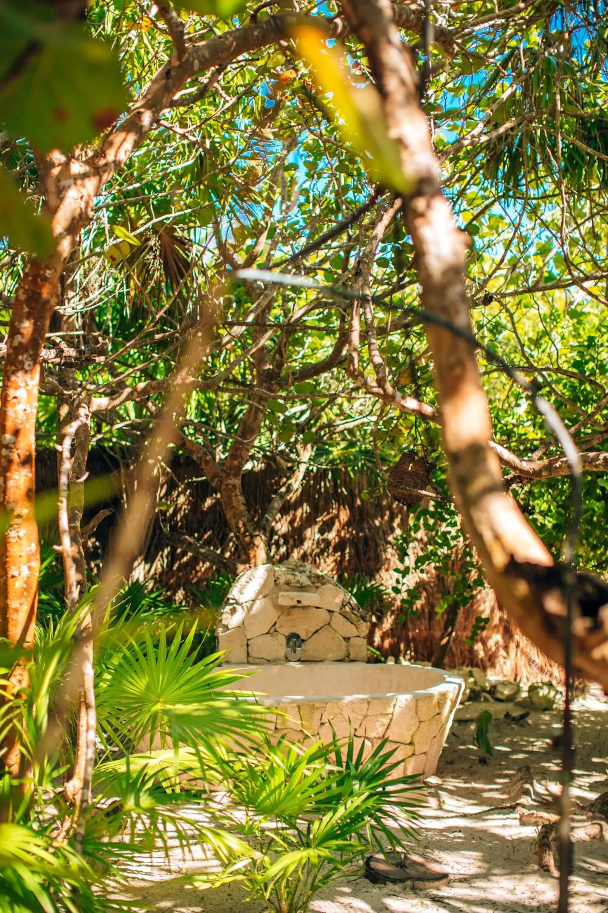 Bath, Garden in Ikal Tulum Hotel