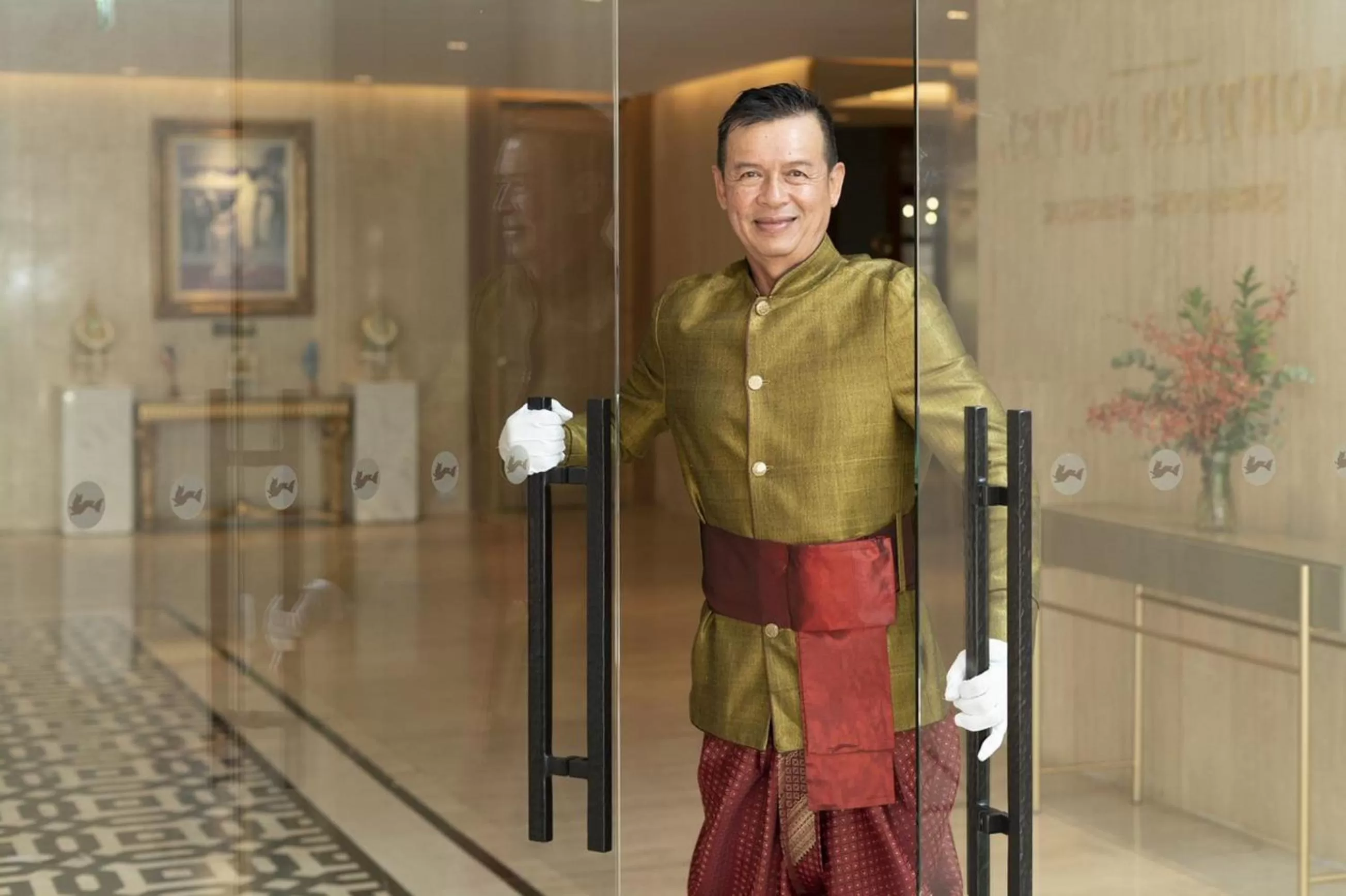 Staff in Montien Hotel Surawong Bangkok