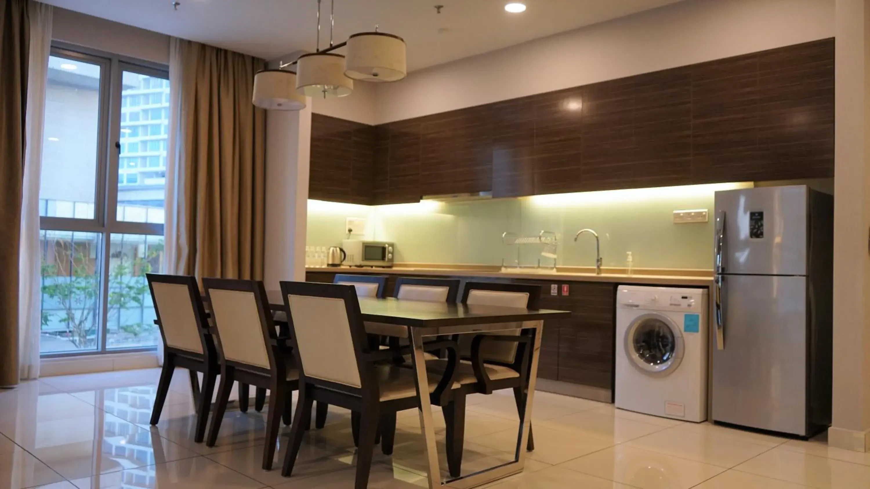 Kitchen or kitchenette, Dining Area in Trinidad Suites Johor, Trademark Collection by Wyndham