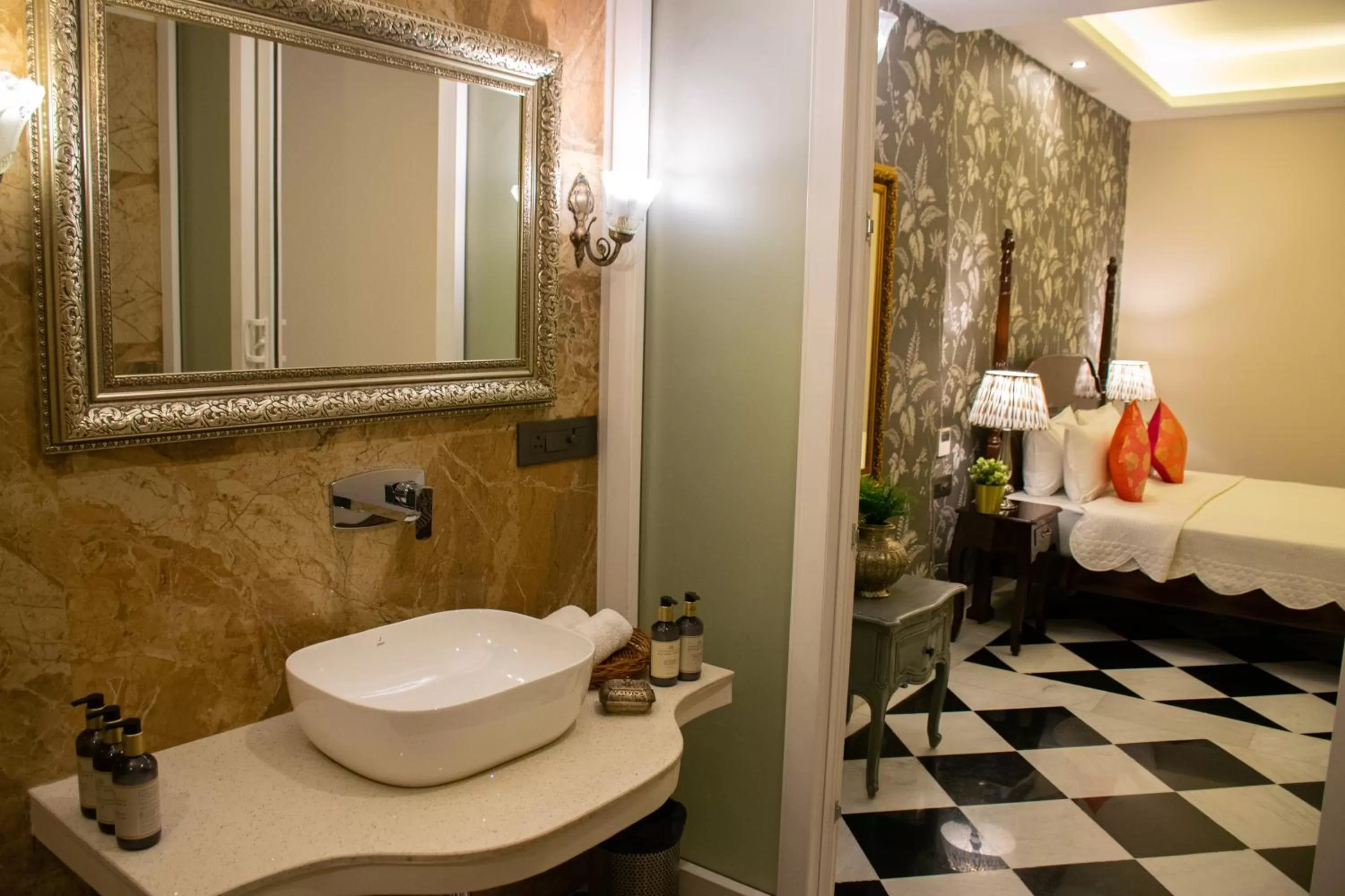 Bathroom in Dileep Kothi - A Royal Boutique Luxury Suites in Jaipur