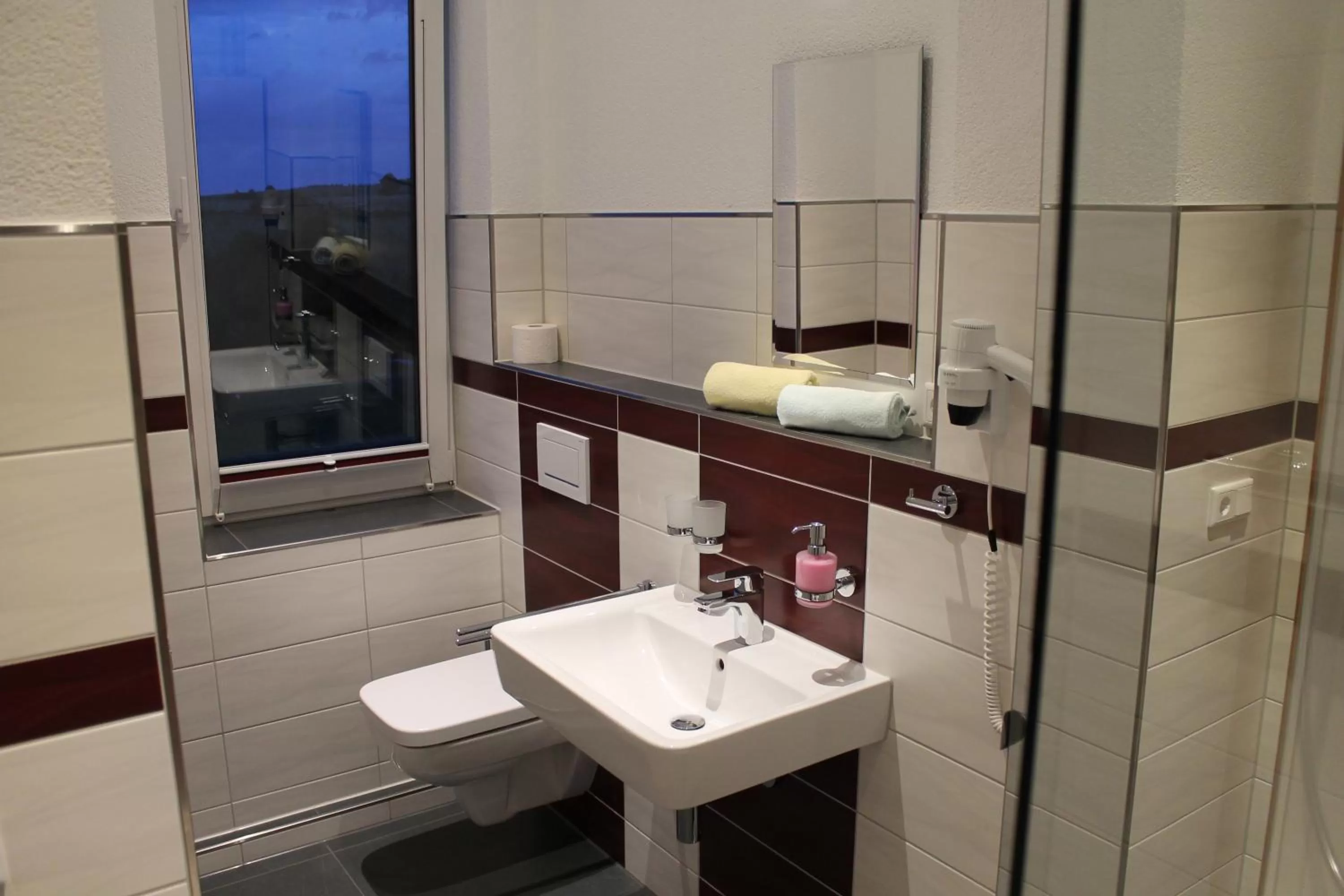 Bathroom in Hotel Rabennest