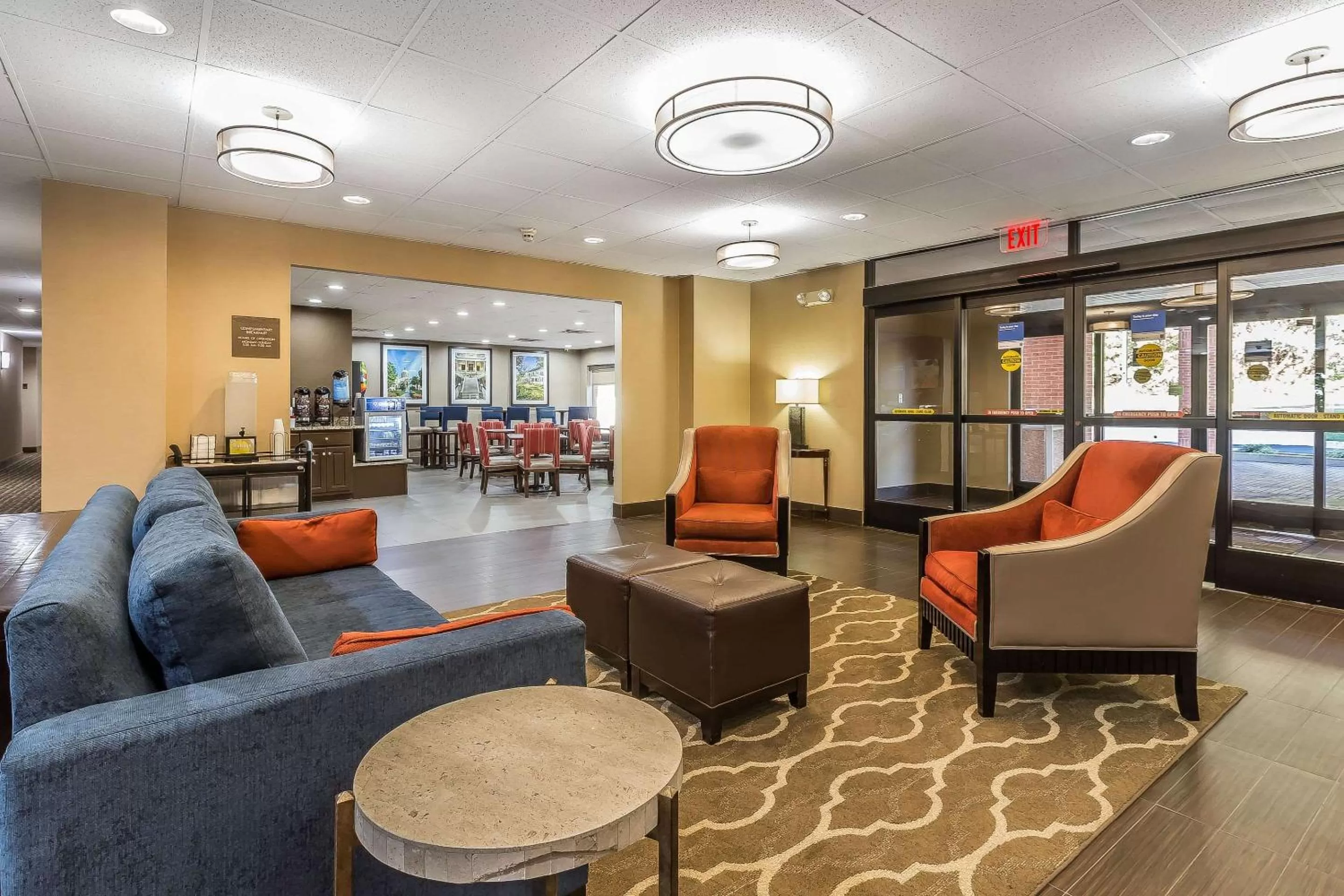 Lobby or reception in Comfort Inn & Suites Dalton West