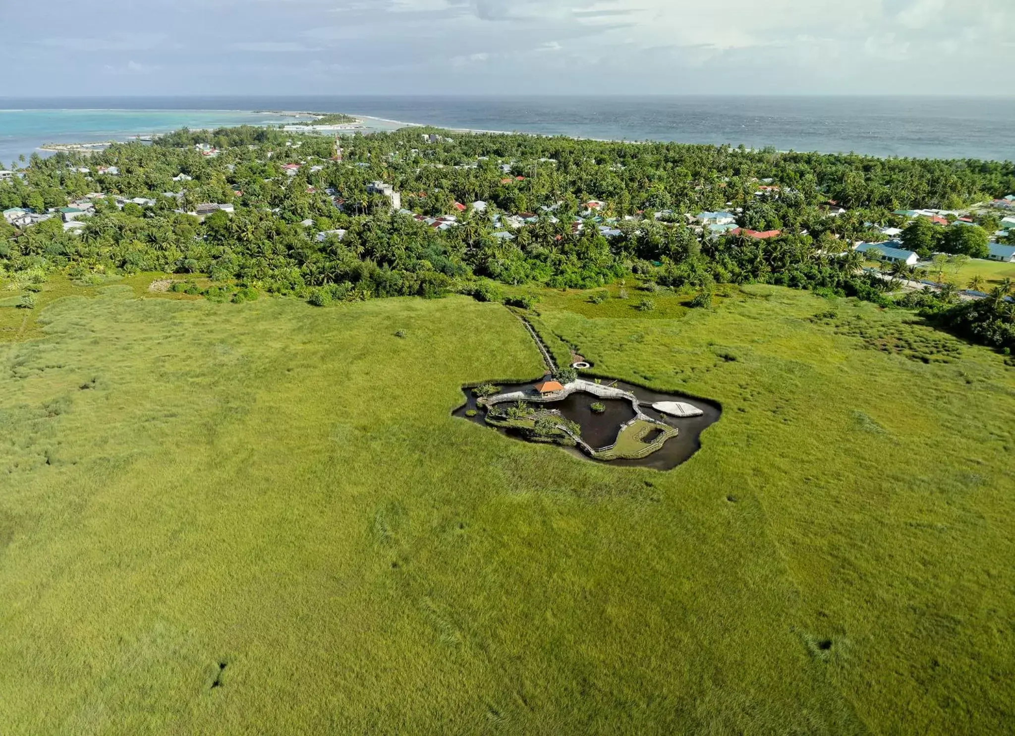 Nearby landmark, Bird's-eye View in Canareef Resort Maldives