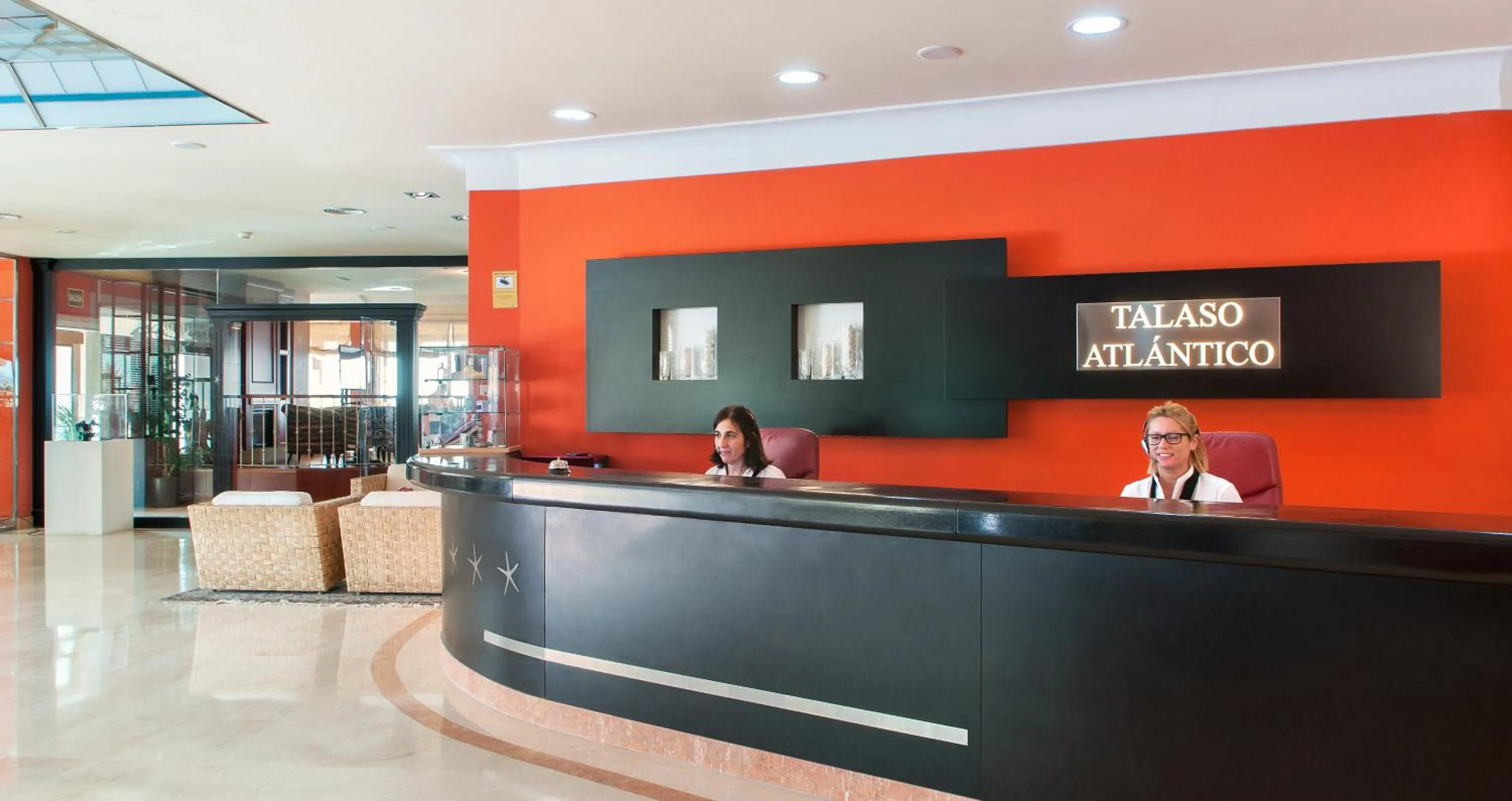 Lobby or reception in Talaso Atlántico